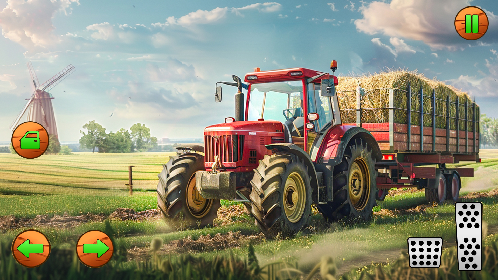 اسکرین شات 4 بازی Tractor Farm Simulator Game