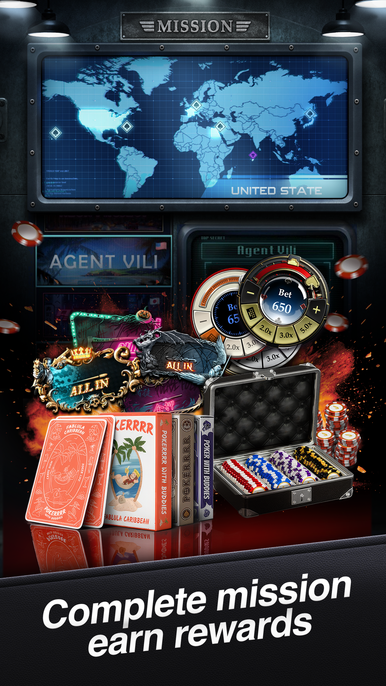 اسکرین شات 4 بازی Pokerrrr 2: Texas Holdem Poker