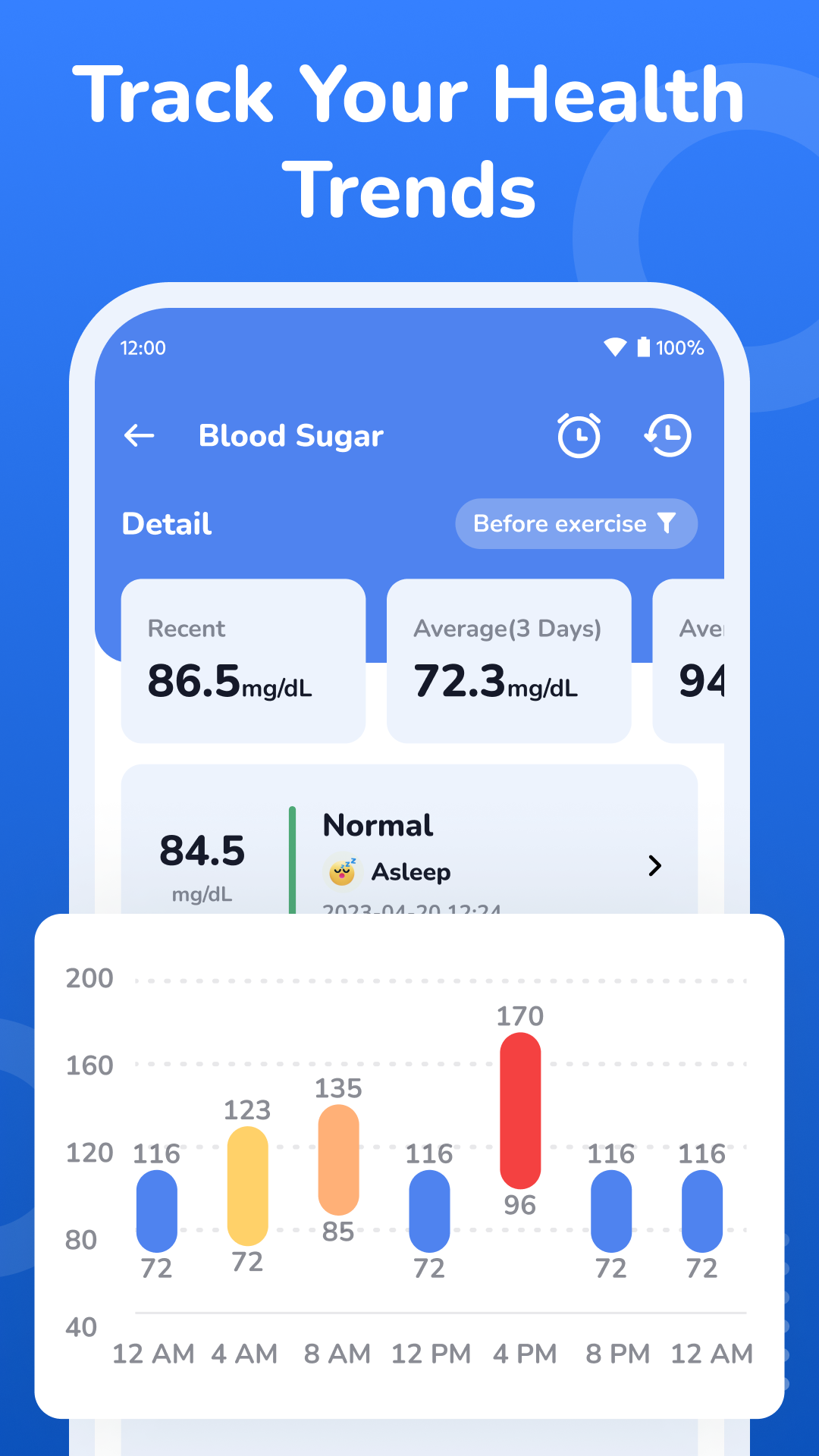 اسکرین شات 3 برنامه Health App: Mood Tracker