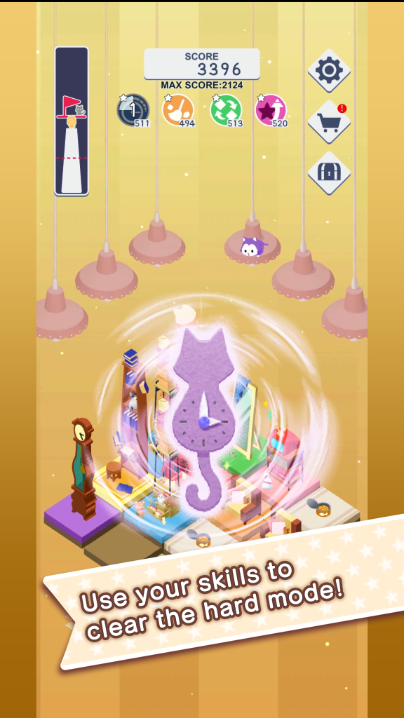 اسکرین شات 4 بازی Cat Puzzle -Stray Cat Towers-