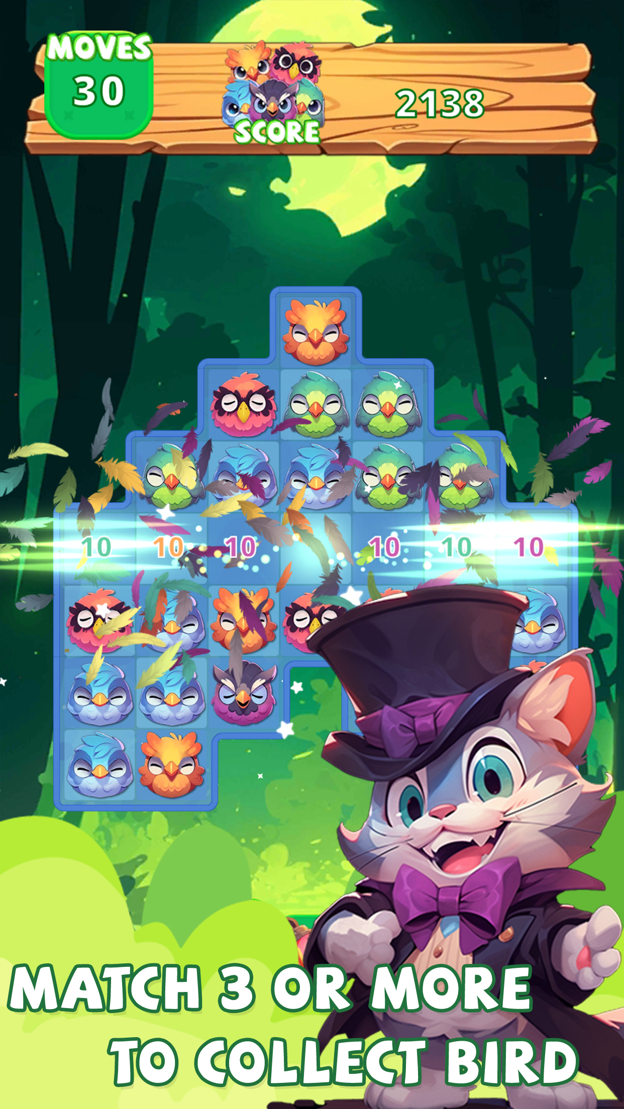اسکرین شات 1 بازی Bird Crush