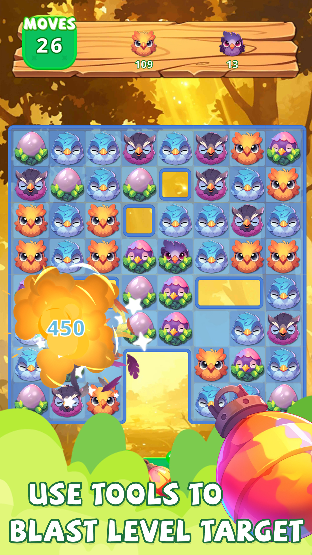 اسکرین شات 3 بازی Bird Crush
