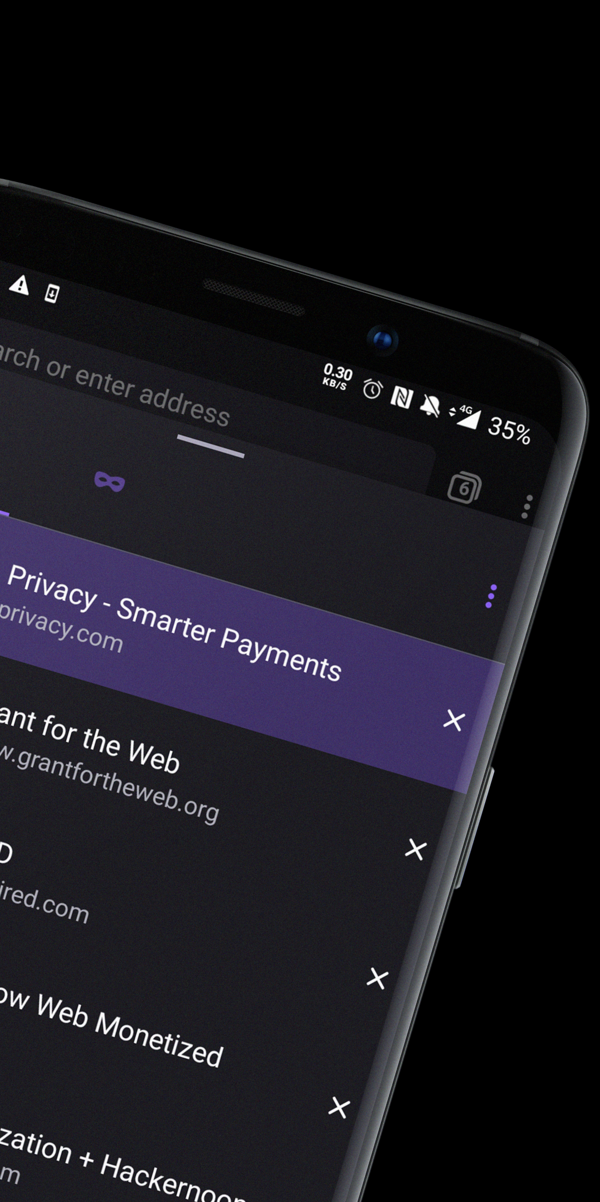 اسکرین شات 4 برنامه Puma Browser: private local Ai