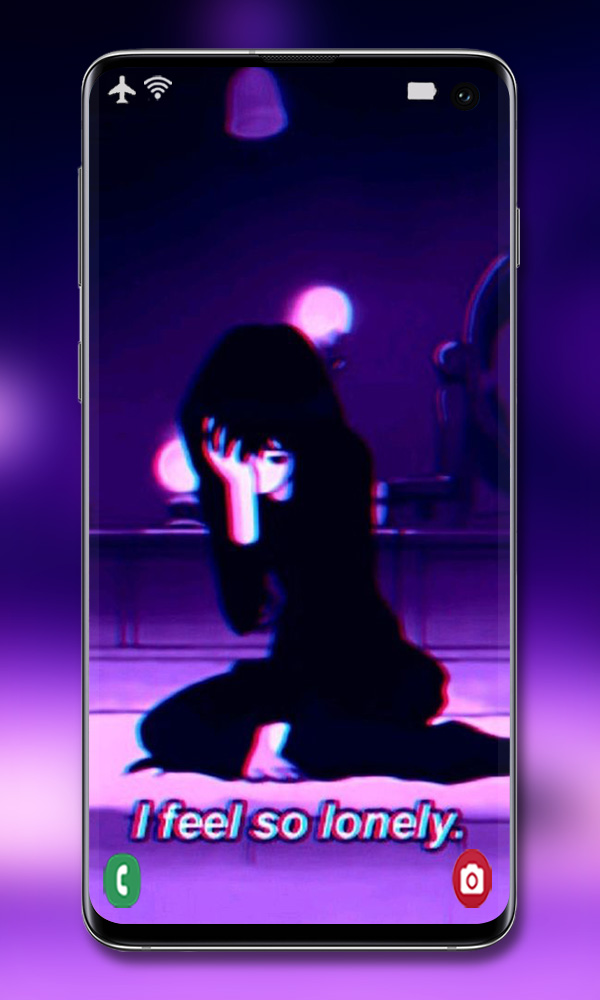 اسکرین شات 2 برنامه Purple Wallpaper