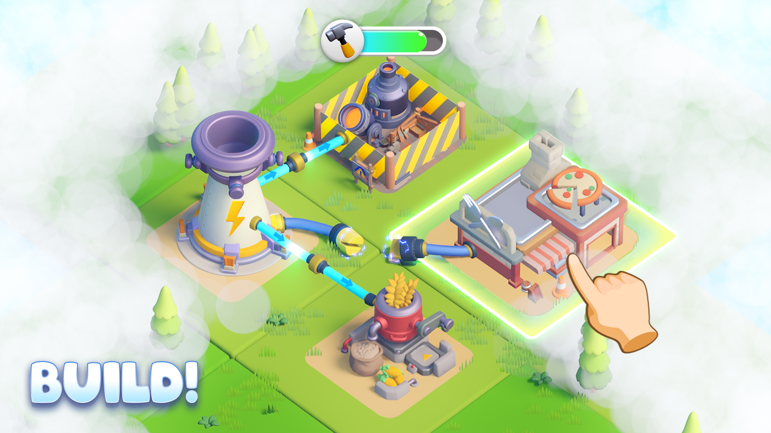 اسکرین شات 1 بازی Tiles Survive!