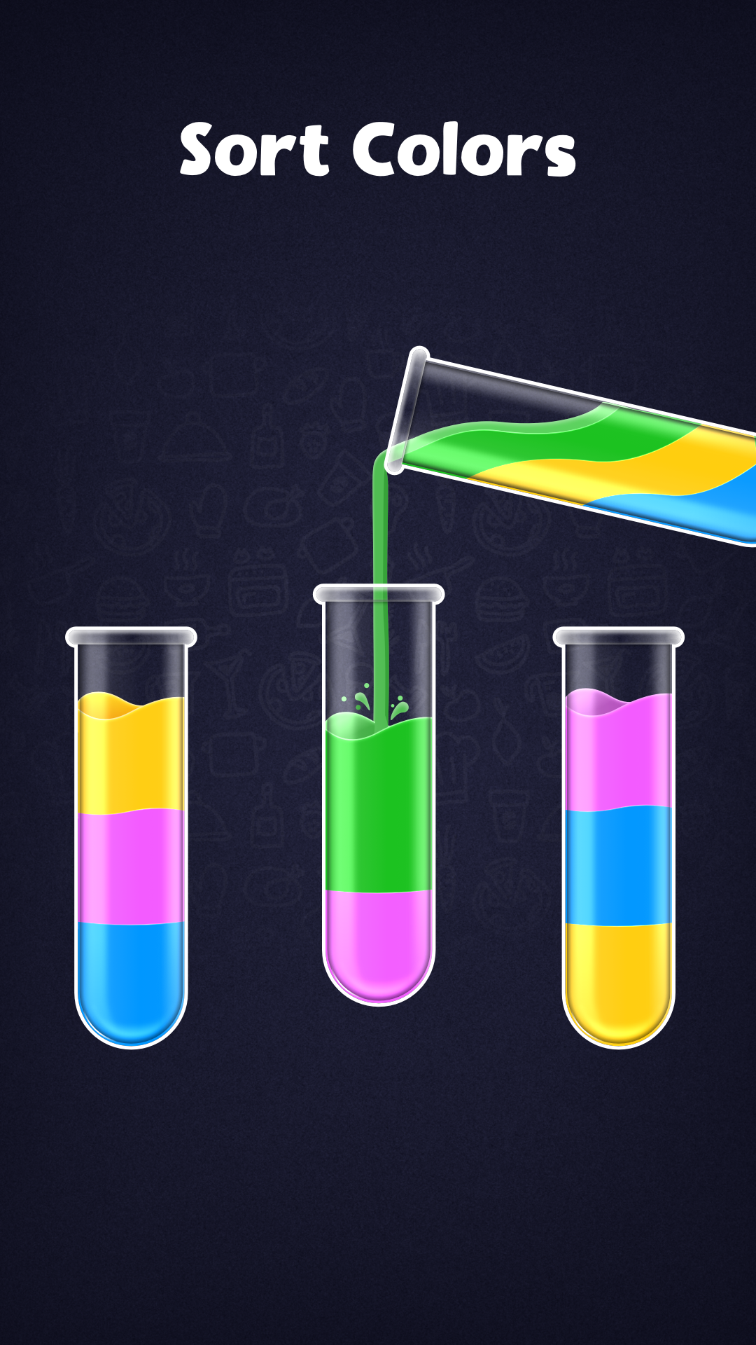 اسکرین شات 1 بازی Waterscapes - Color Sort Game