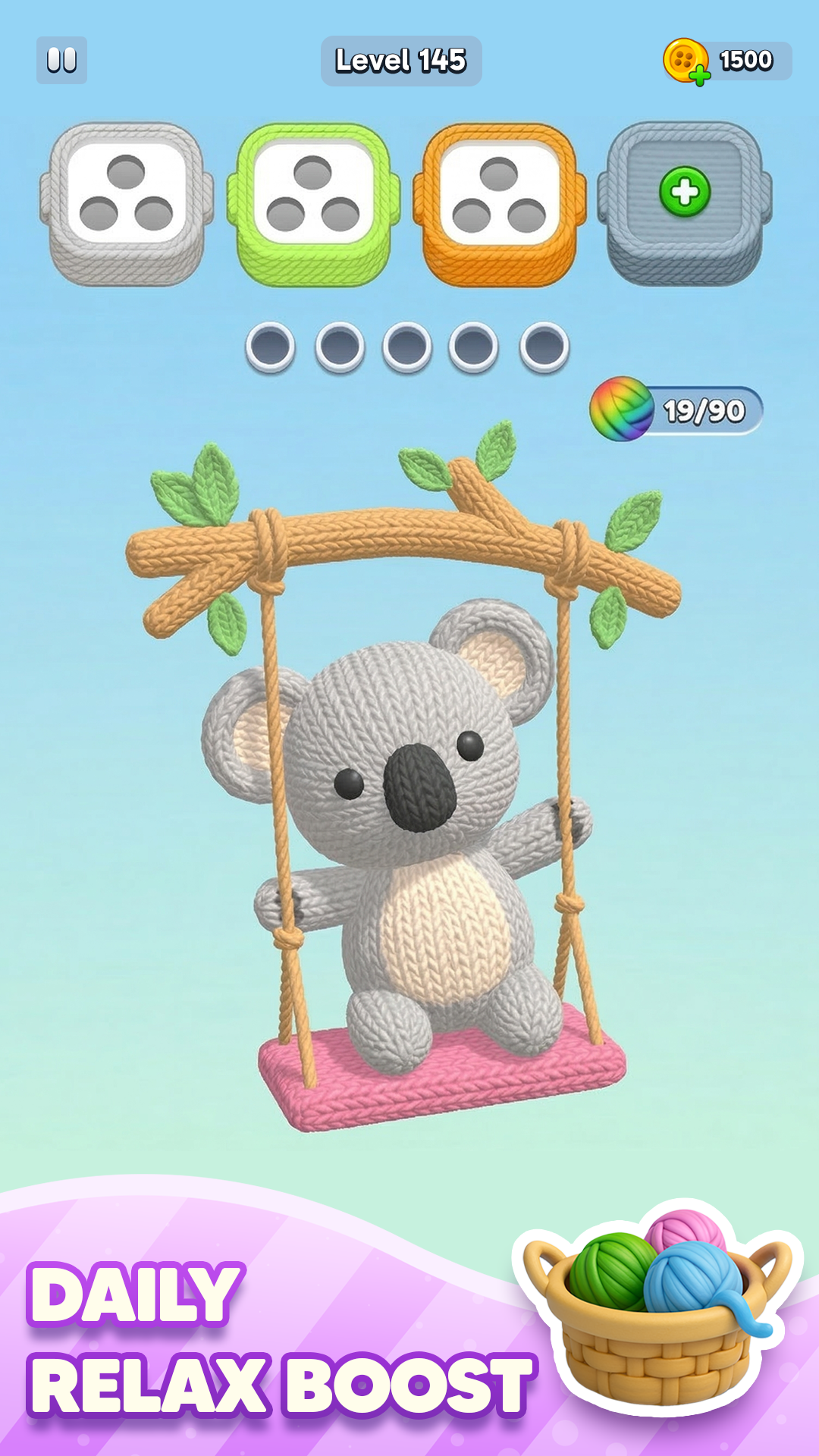 اسکرین شات 5 بازی Knit Away
