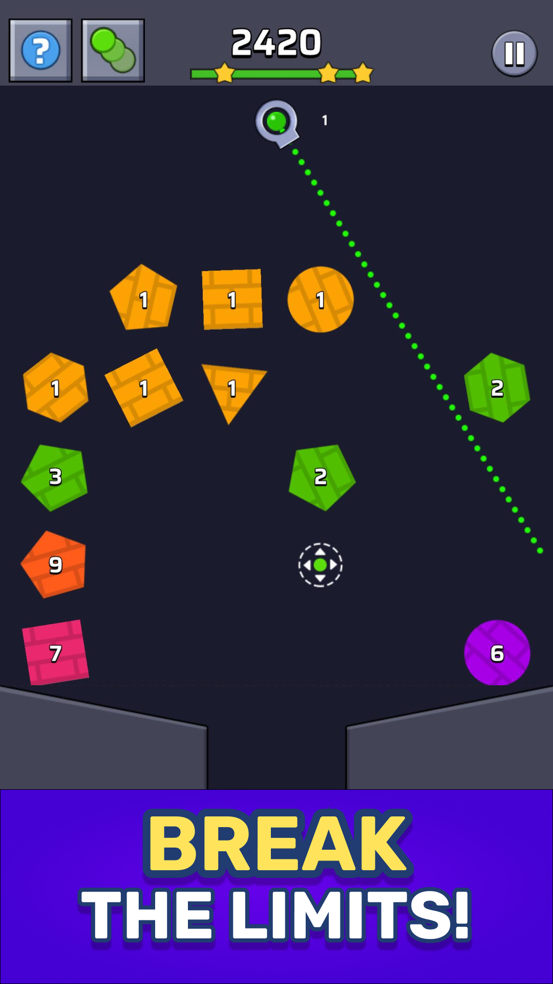 اسکرین شات 5 بازی Brick Out - Shoot the ball