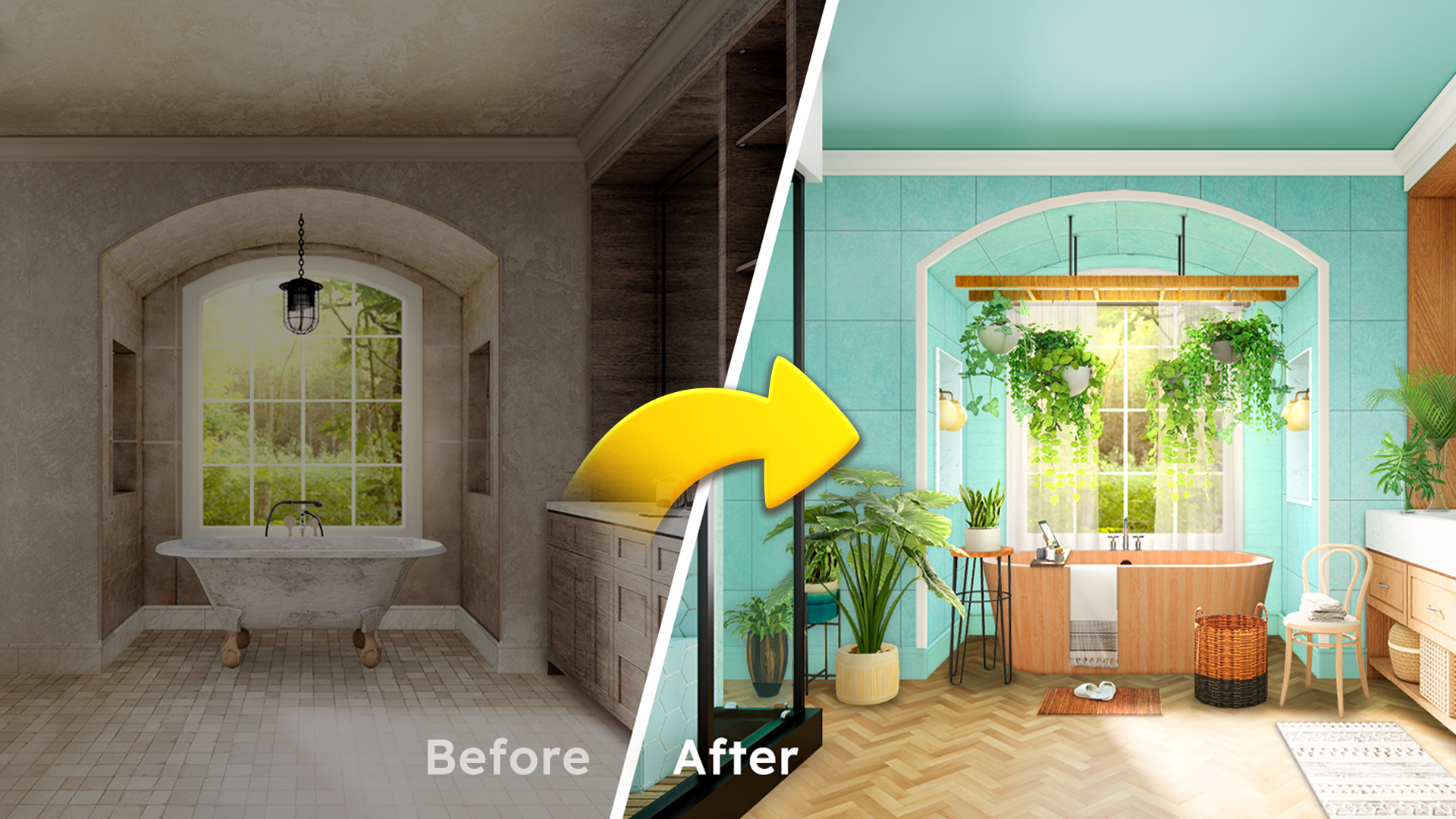 اسکرین شات 3 بازی Sweet Home : Design & Blast