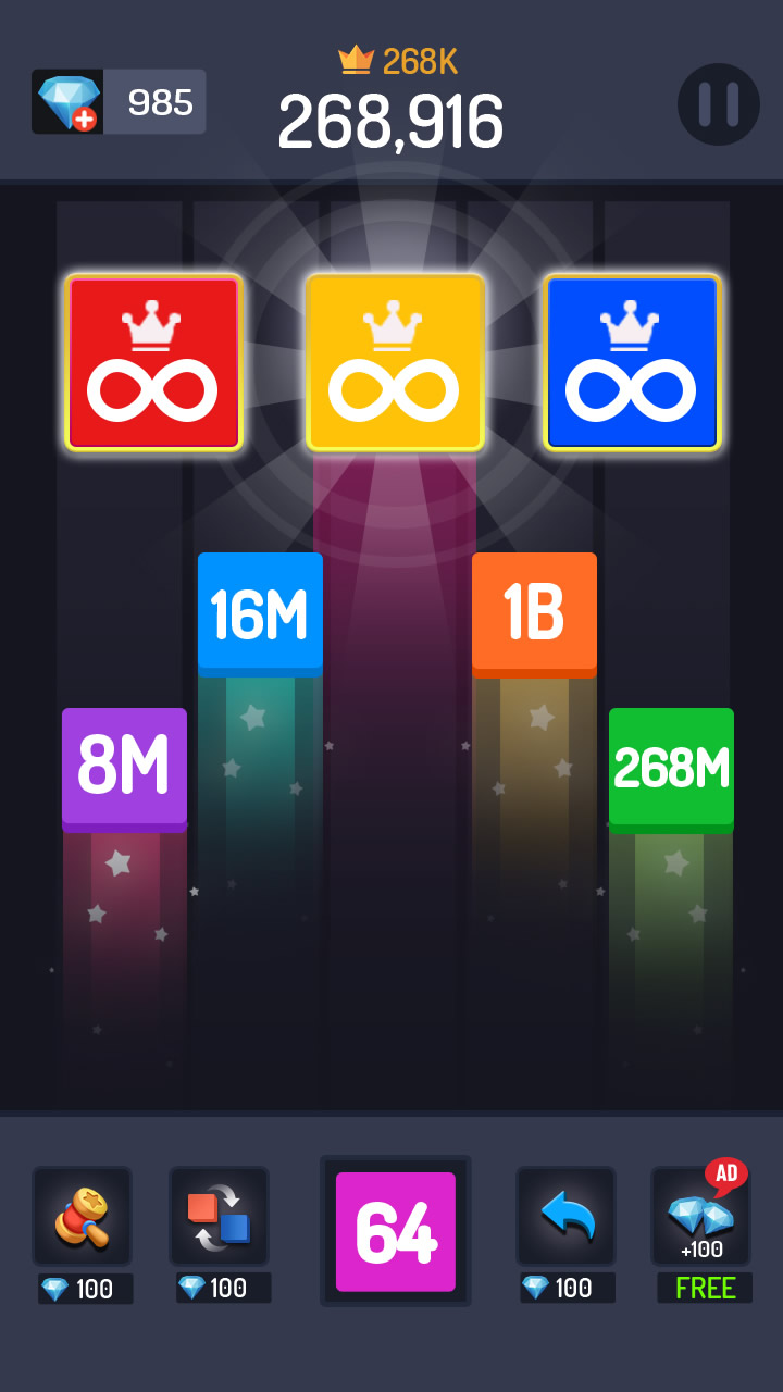 اسکرین شات 8 بازی Numbers Game - 2048 Merge