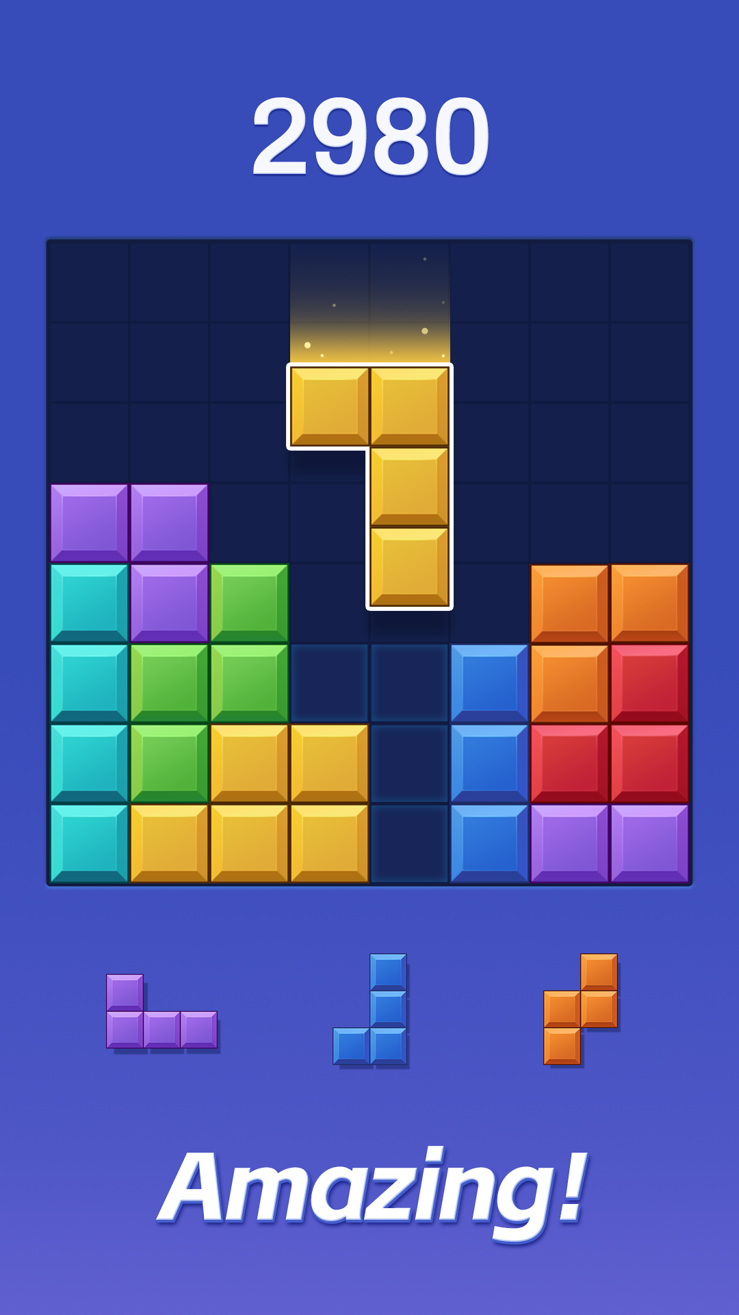 اسکرین شات 2 بازی Color Block: Combo Blast