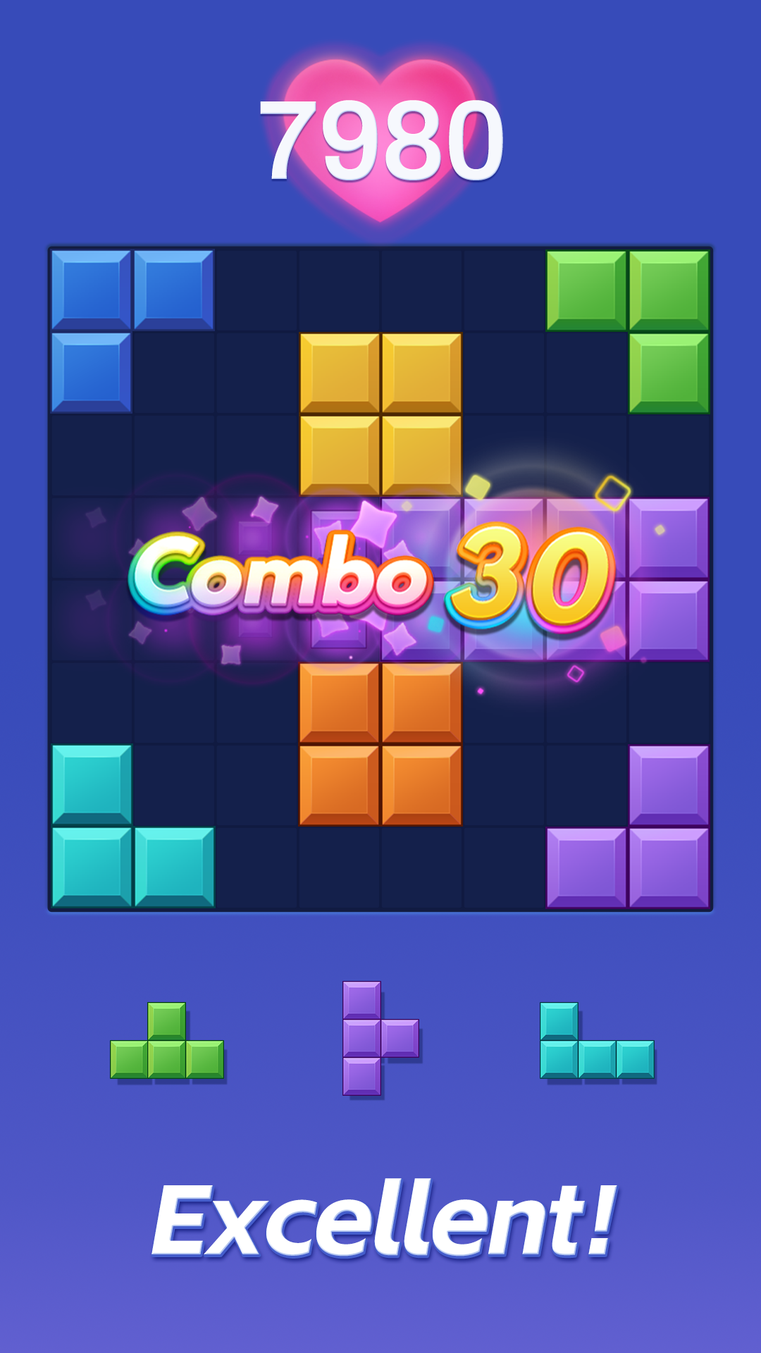 اسکرین شات 4 بازی Color Block: Combo Blast