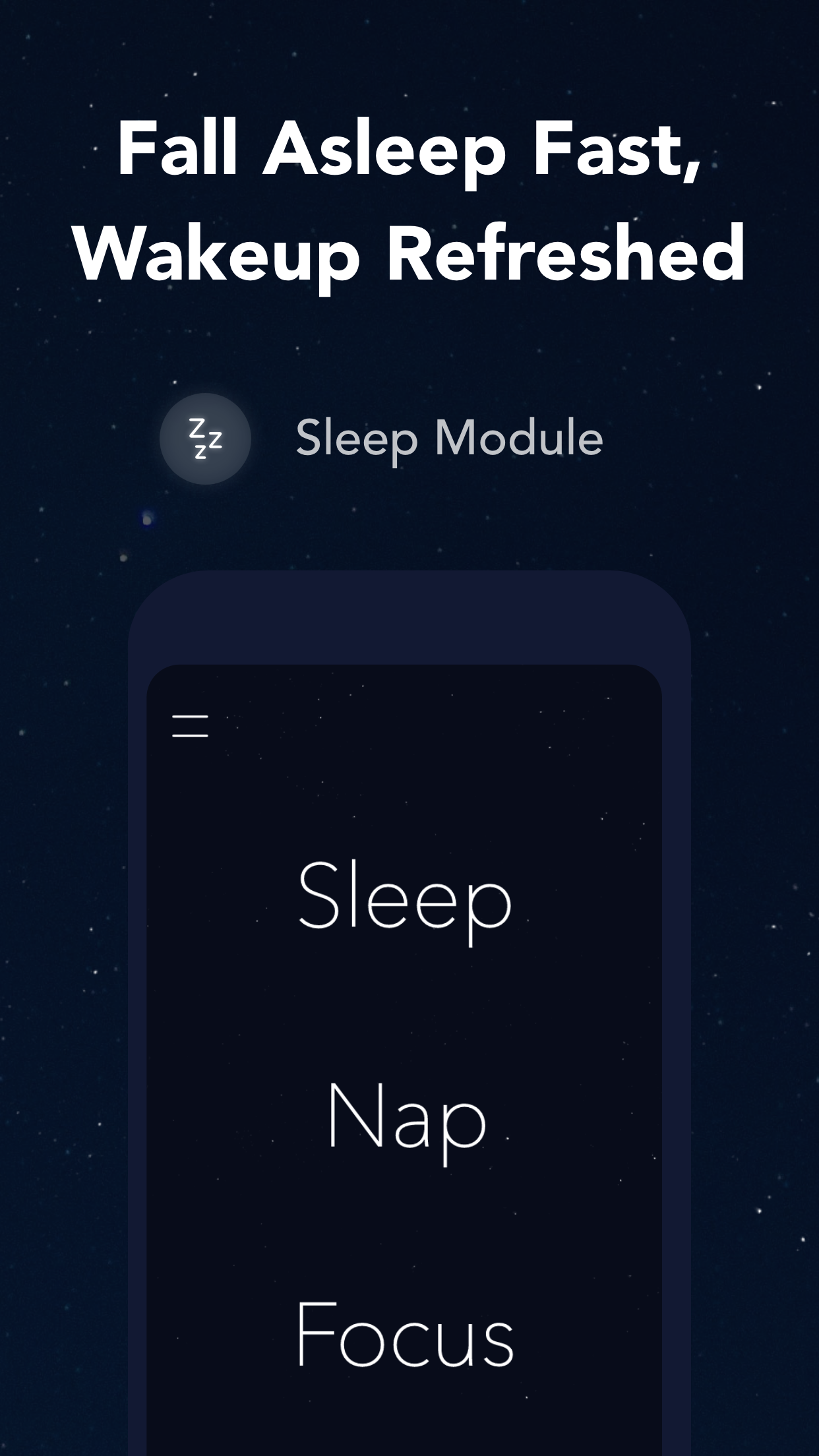 اسکرین شات 2 برنامه Pzizz - Sleep, Nap, Focus