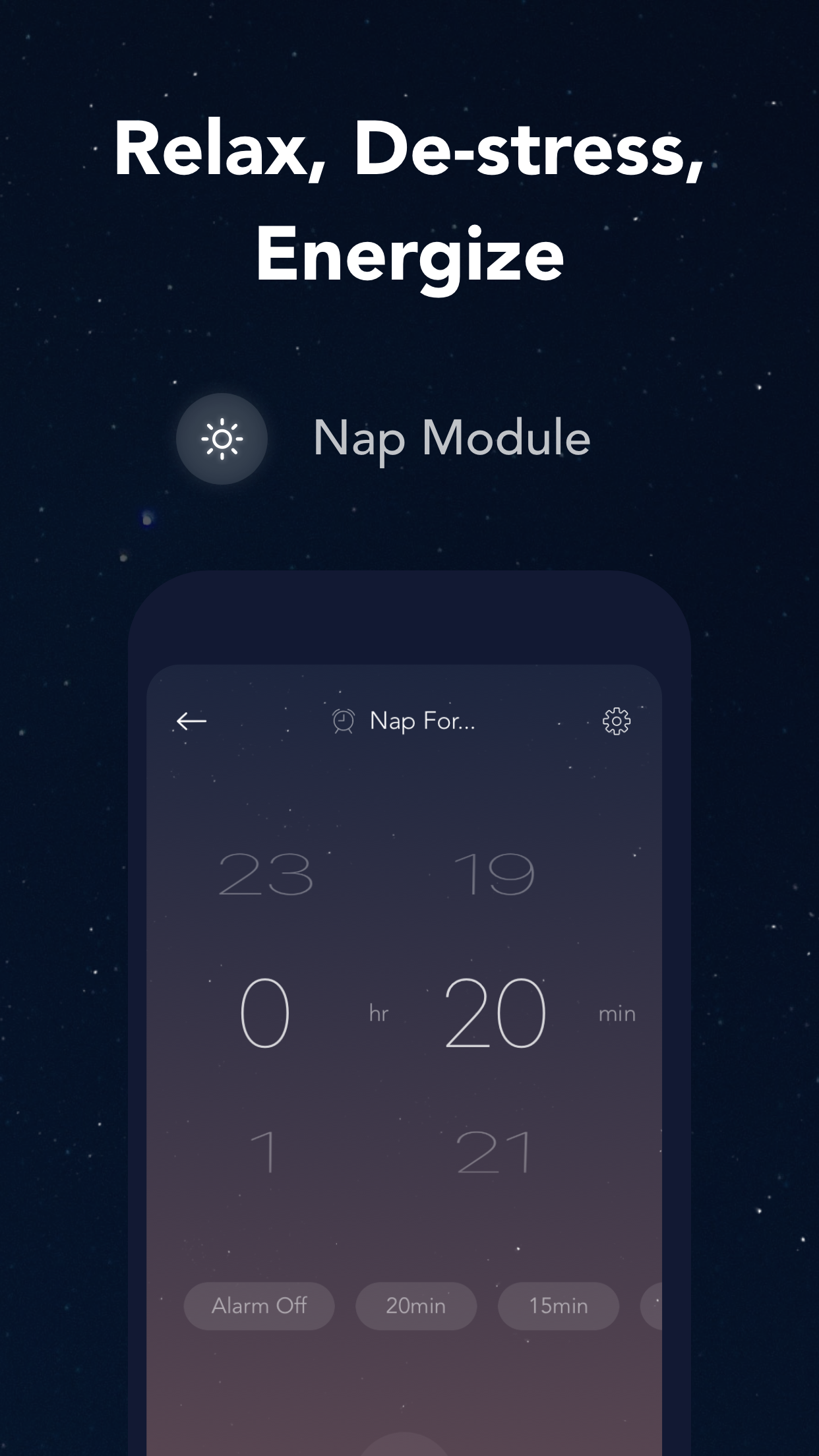 اسکرین شات 3 برنامه Pzizz - Sleep, Nap, Focus