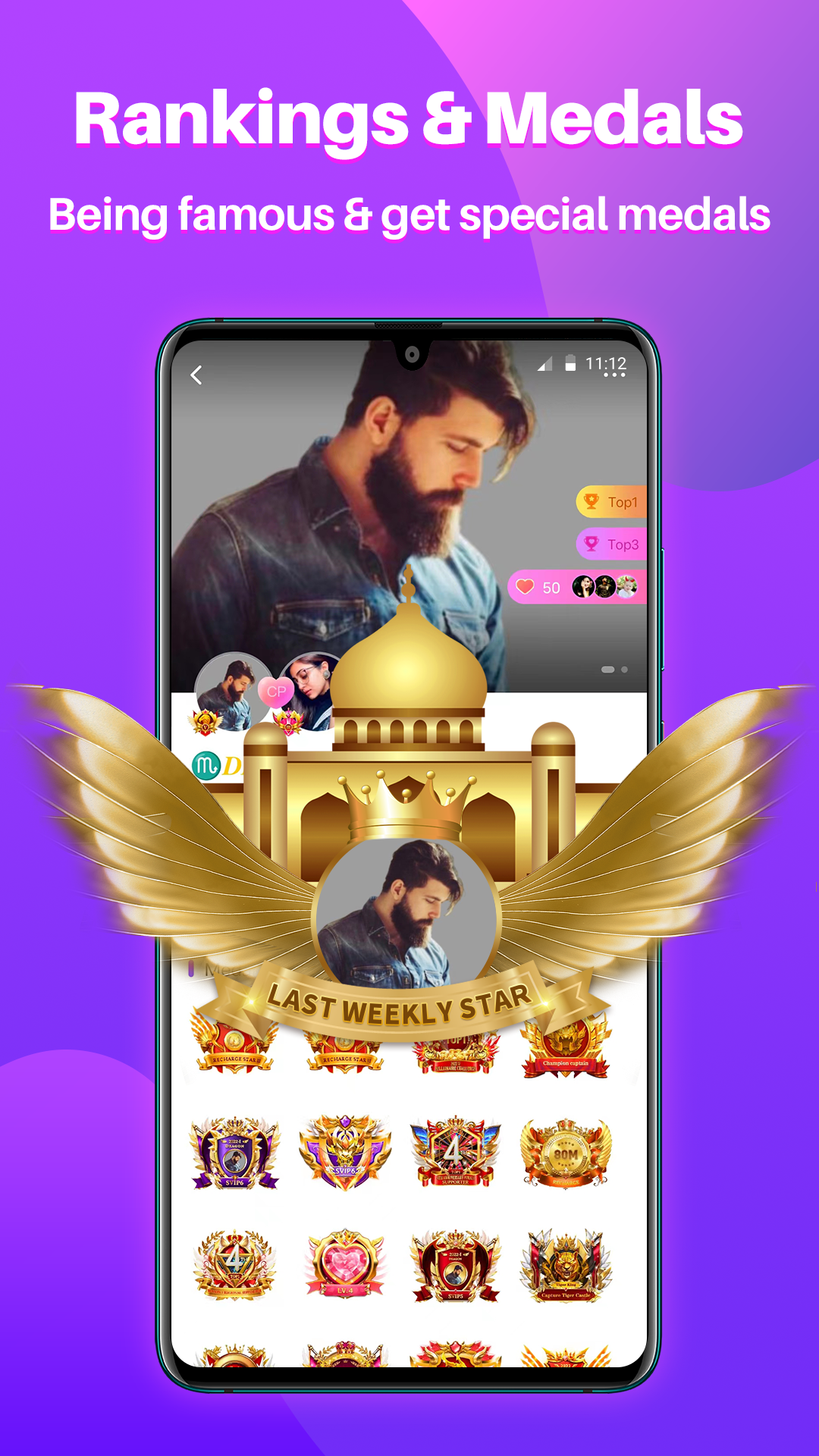 اسکرین شات 7 برنامه StarChat-Group Voice Chat Room