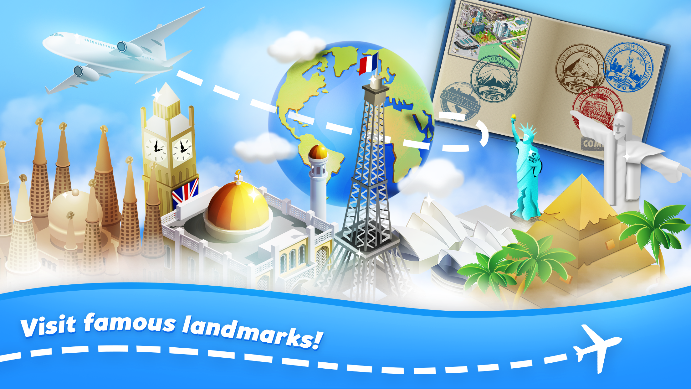 اسکرین شات 3 بازی Backpacker™ Travel Quiz Trivia
