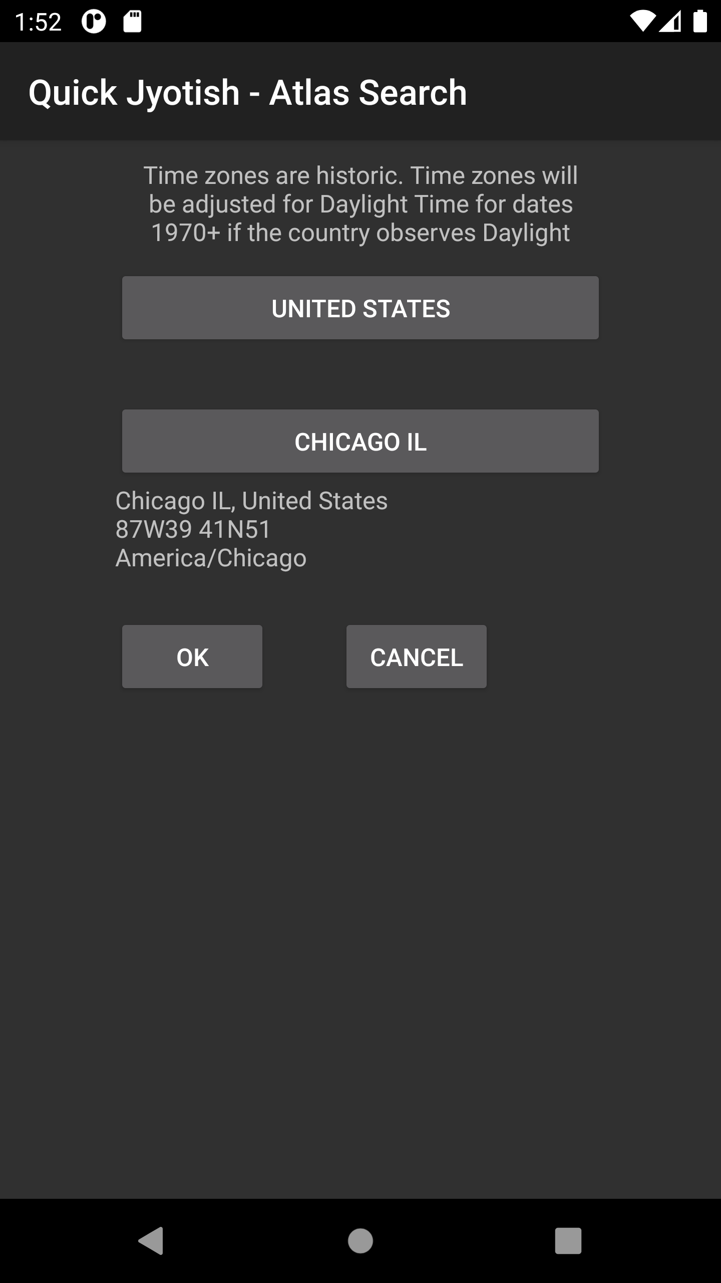 اسکرین شات 4 برنامه Quick Jyotish