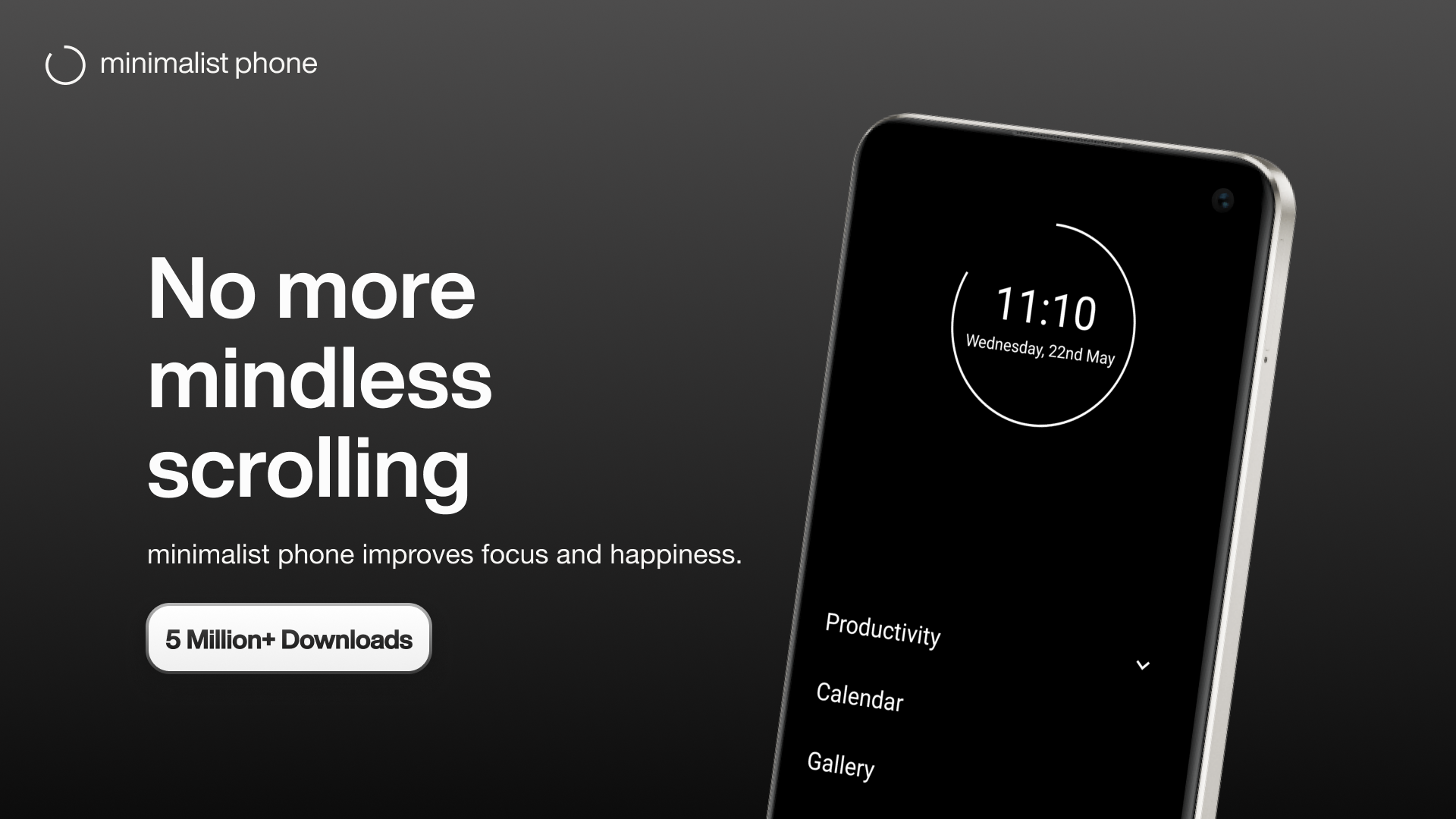 اسکرین شات 1 برنامه minimalist phone® - Launcher