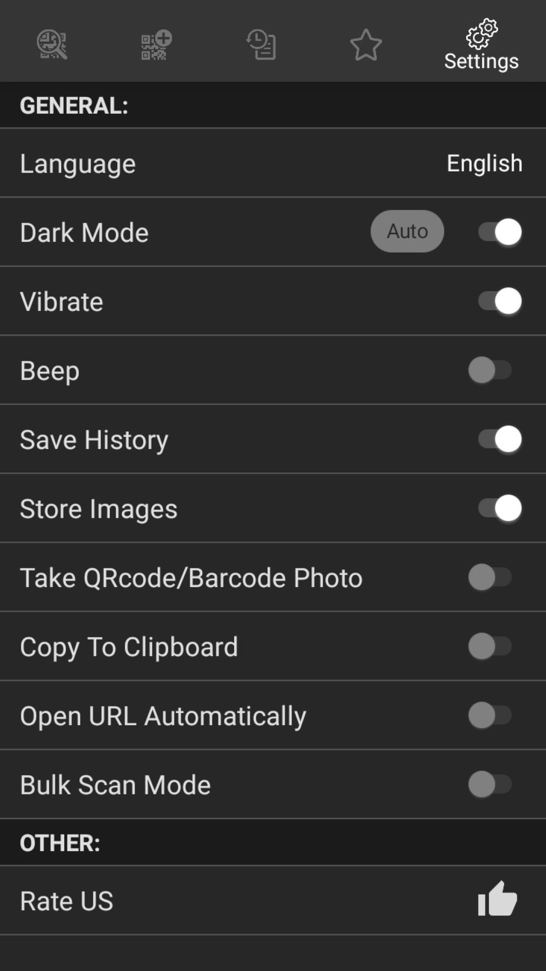 اسکرین شات 8 برنامه QR & Barcode Scanner