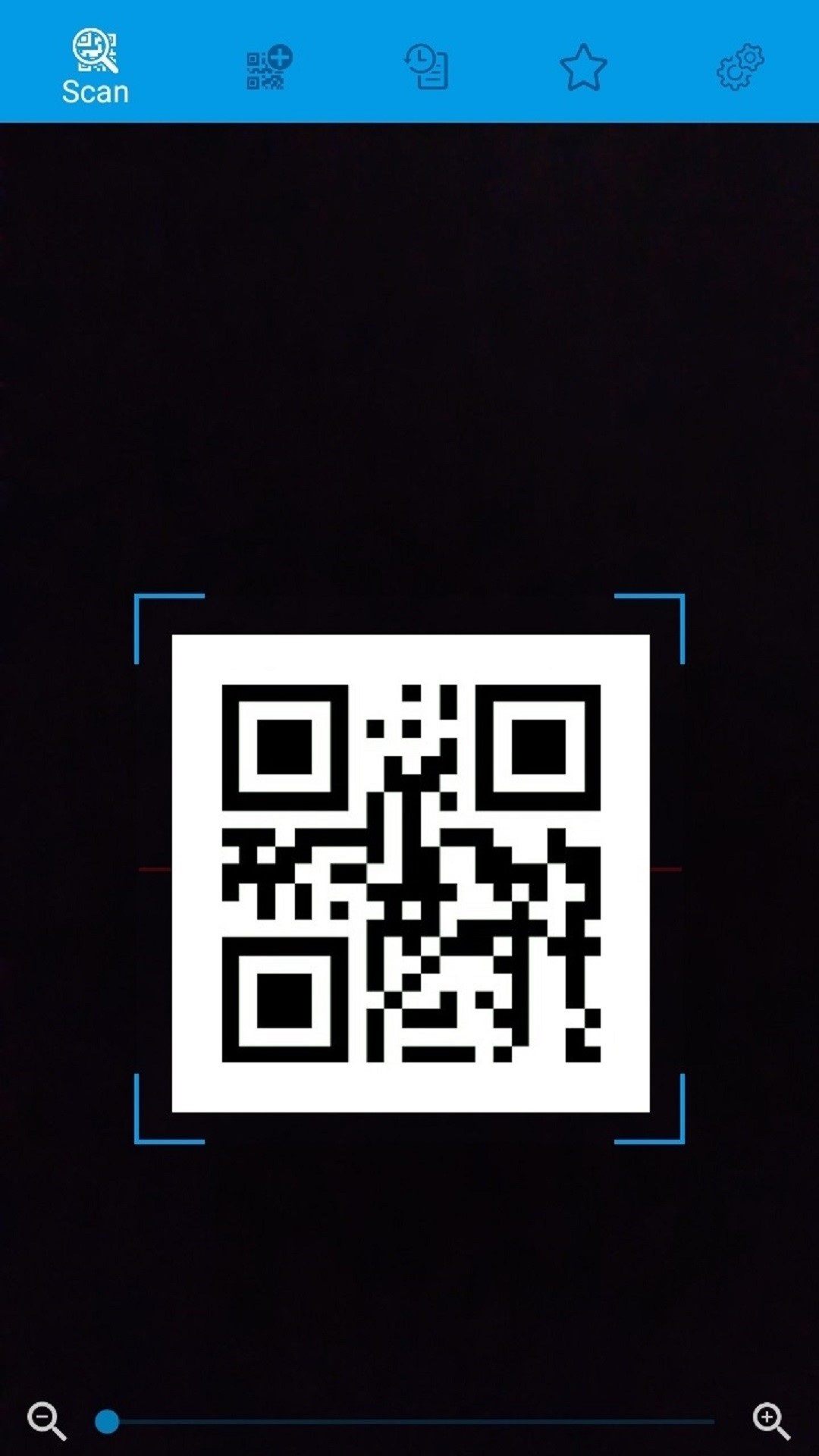 اسکرین شات 1 برنامه QR & Barcode Scanner