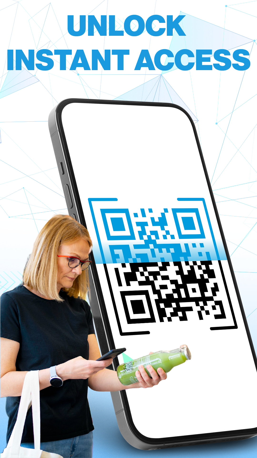 اسکرین شات 1 برنامه Quick QR & Barcode Scanner