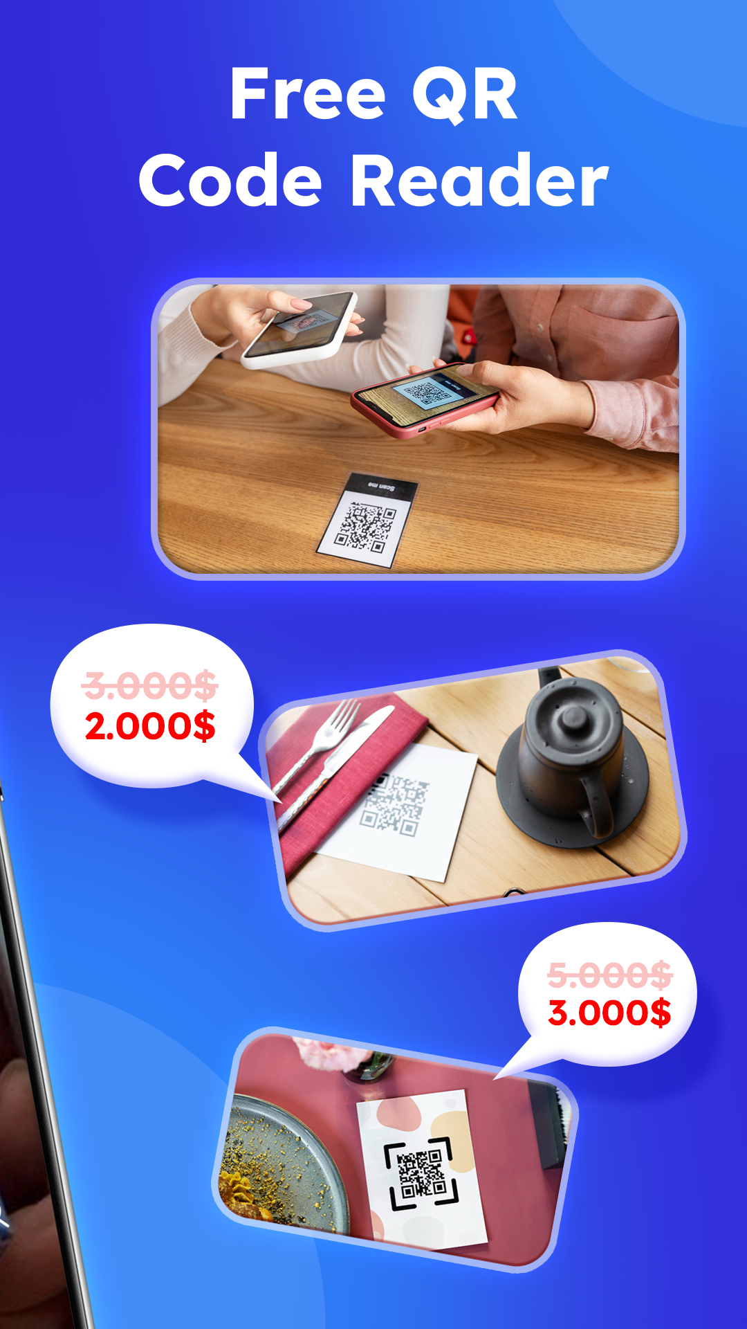 اسکرین شات 2 برنامه QR Code Scanner Barcode Reader