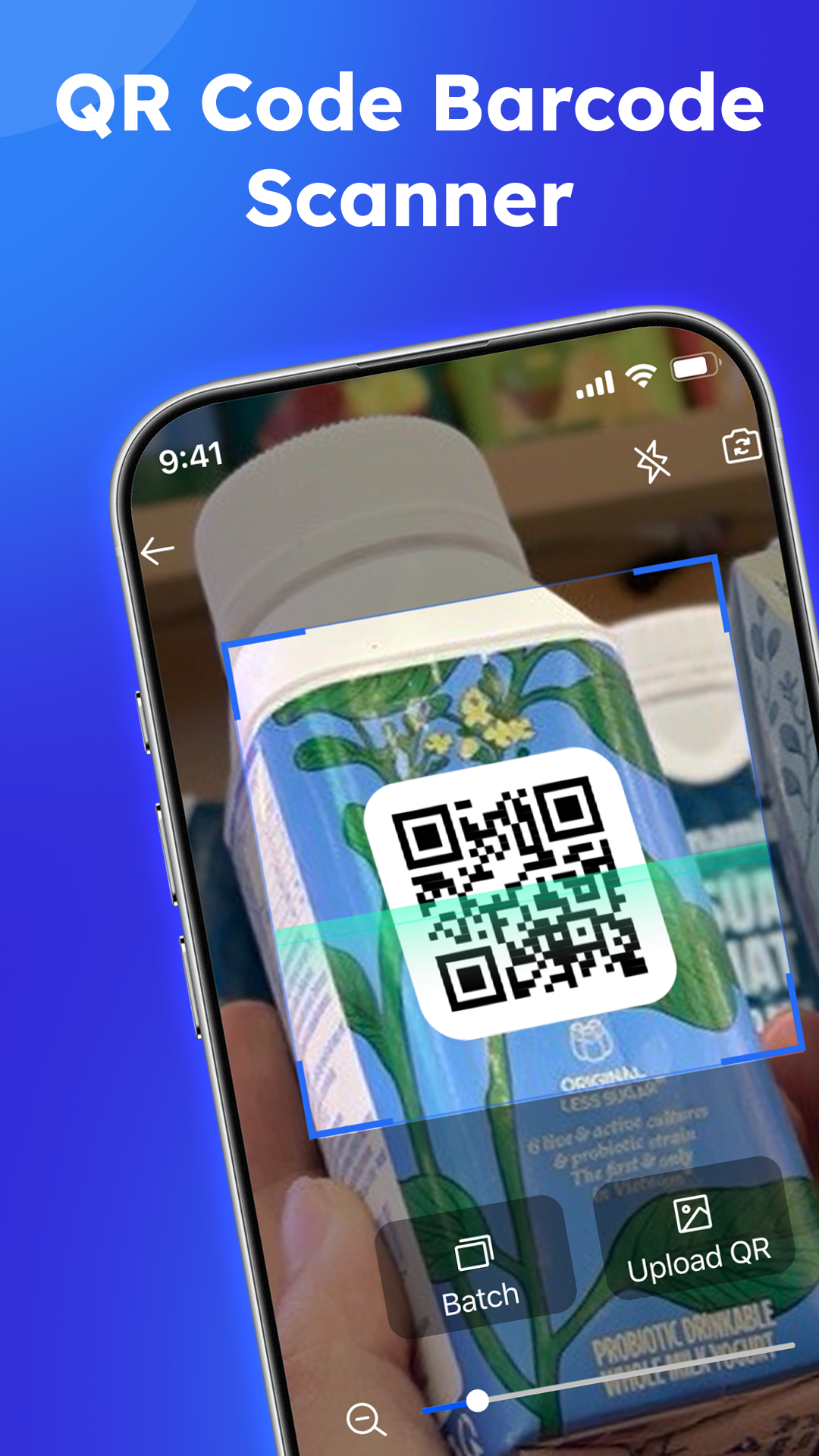 اسکرین شات 1 برنامه QR Code Scanner Barcode Reader