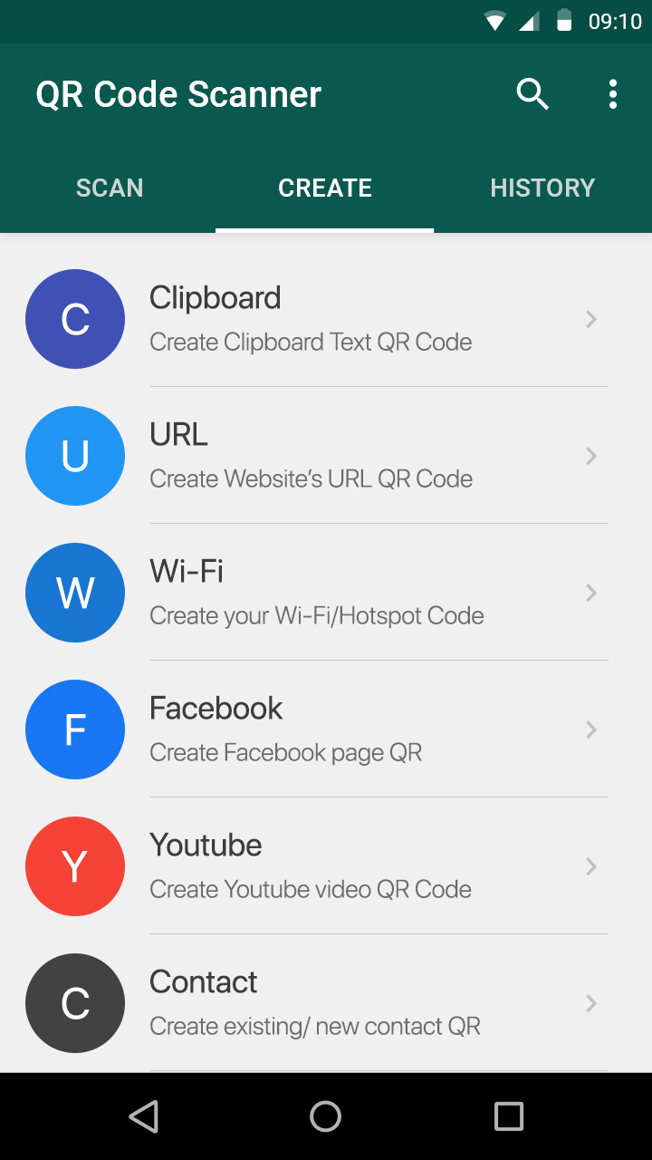 اسکرین شات 4 برنامه QR & Barcode Scanner - QR Scan