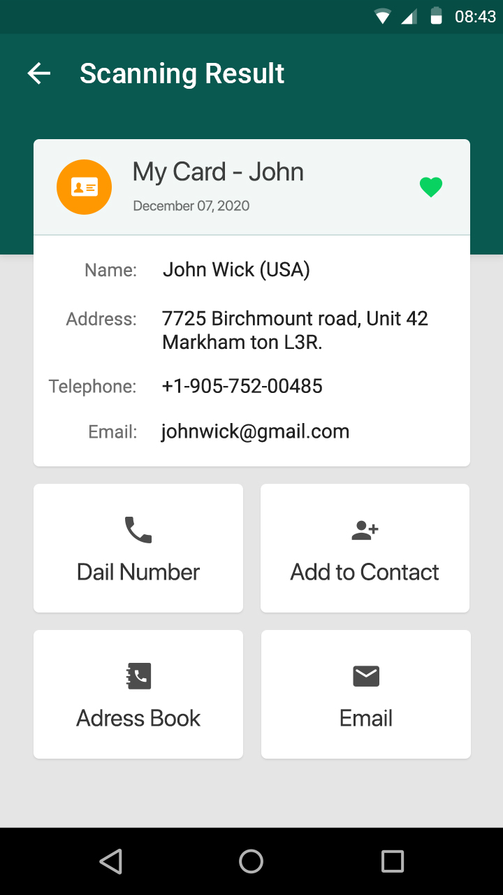 اسکرین شات 3 برنامه QR & Barcode Scanner - QR Scan