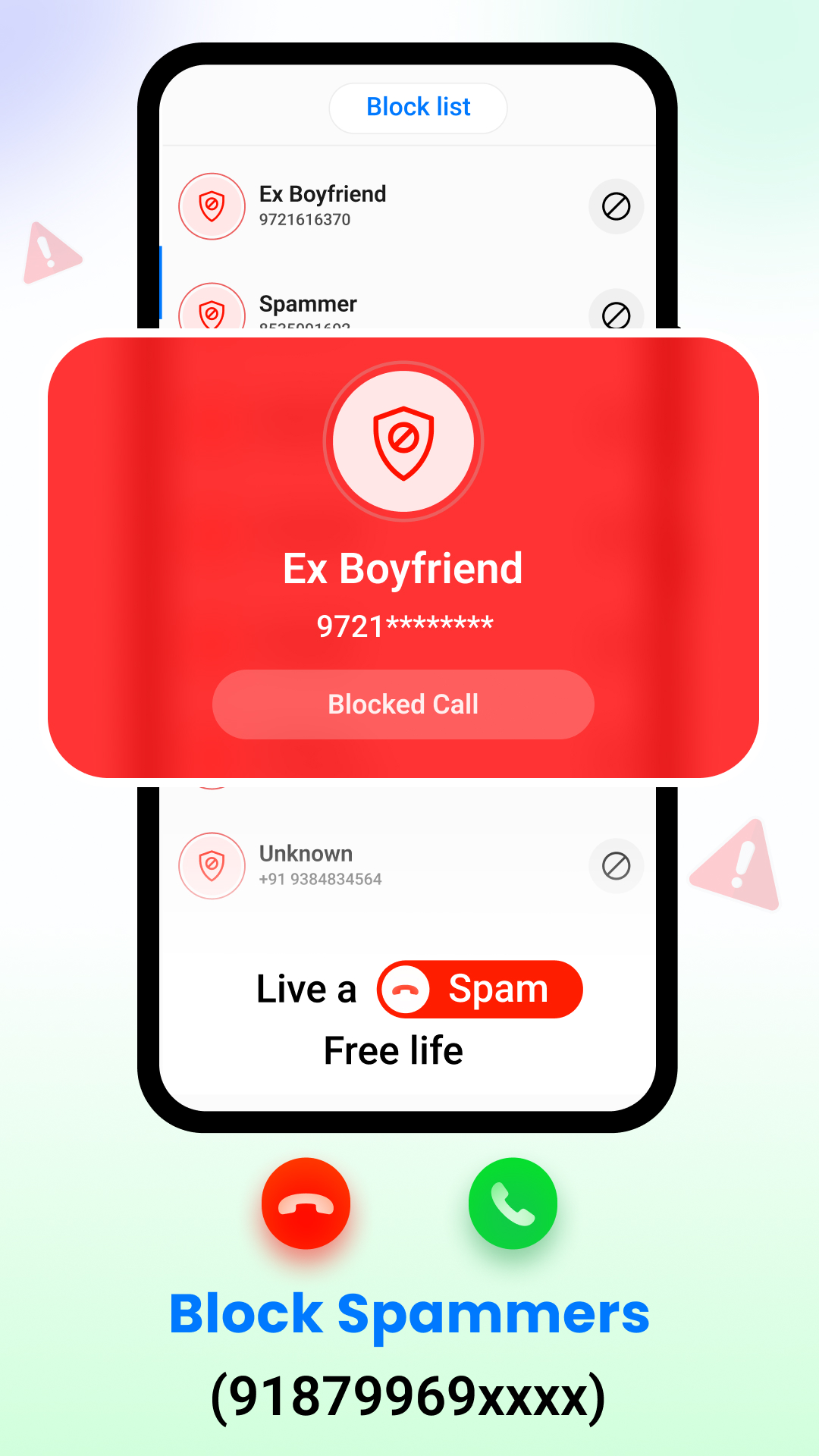 اسکرین شات 5 برنامه Smart Caller ID - Call Blocker
