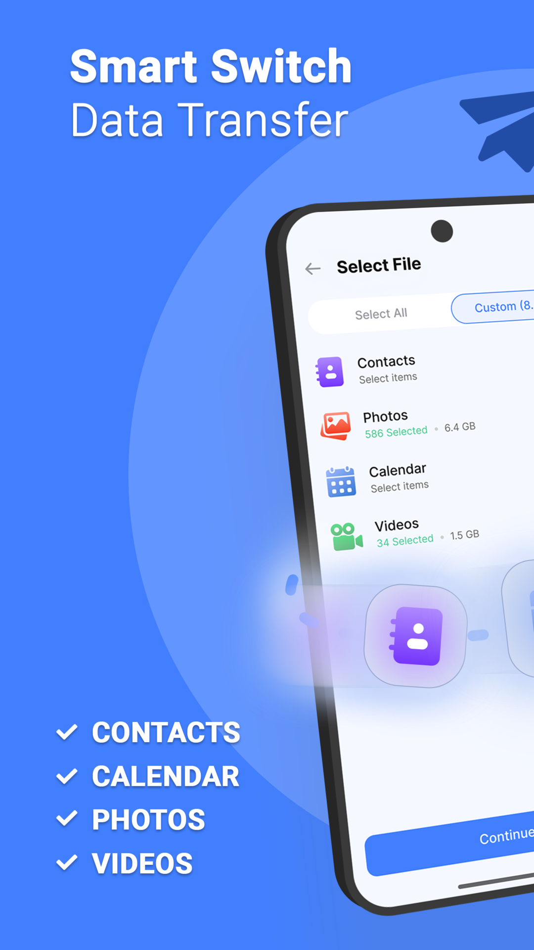 اسکرین شات 1 برنامه Smart Switch My Phone