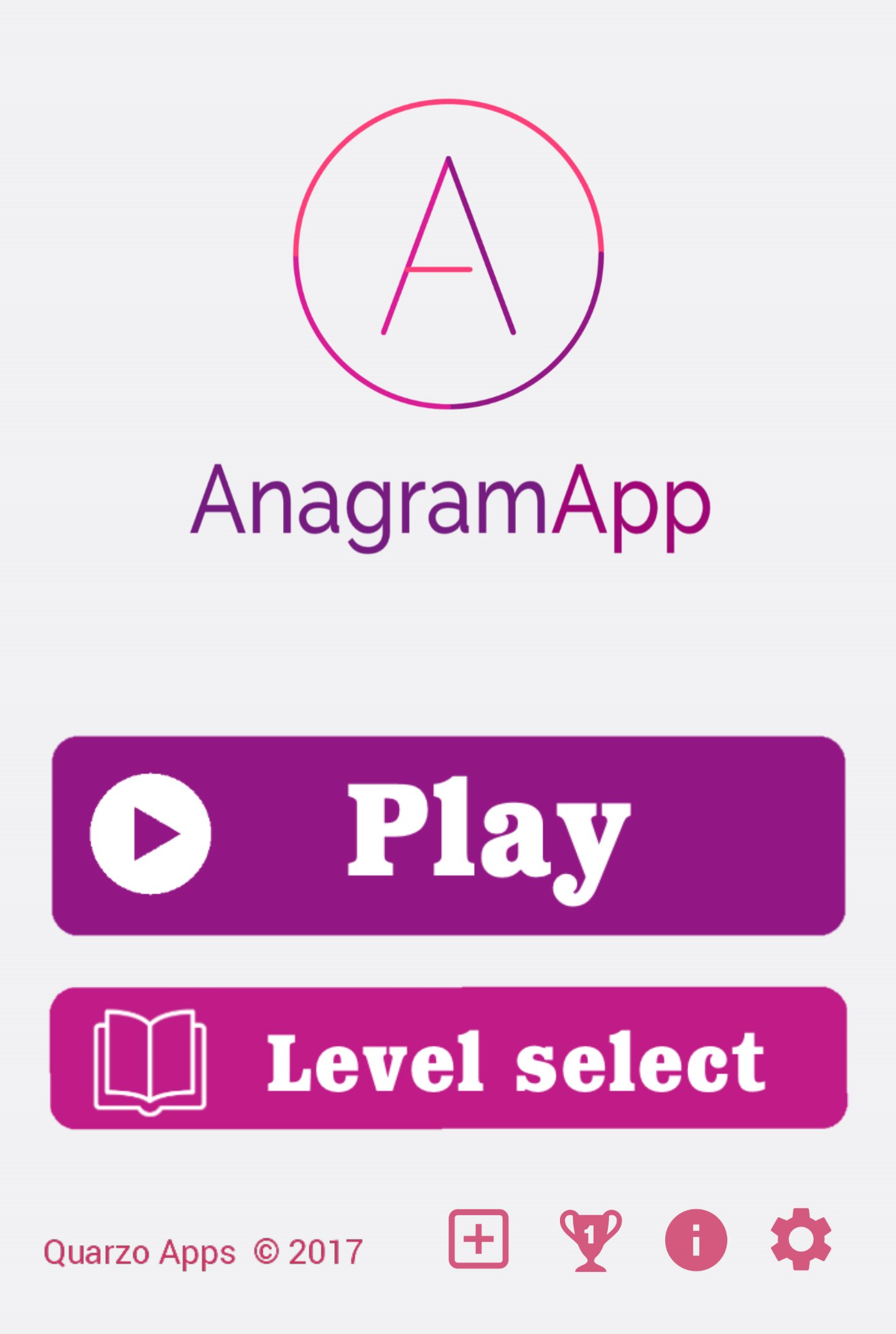 اسکرین شات 2 بازی AnagramApp. Word anagrams