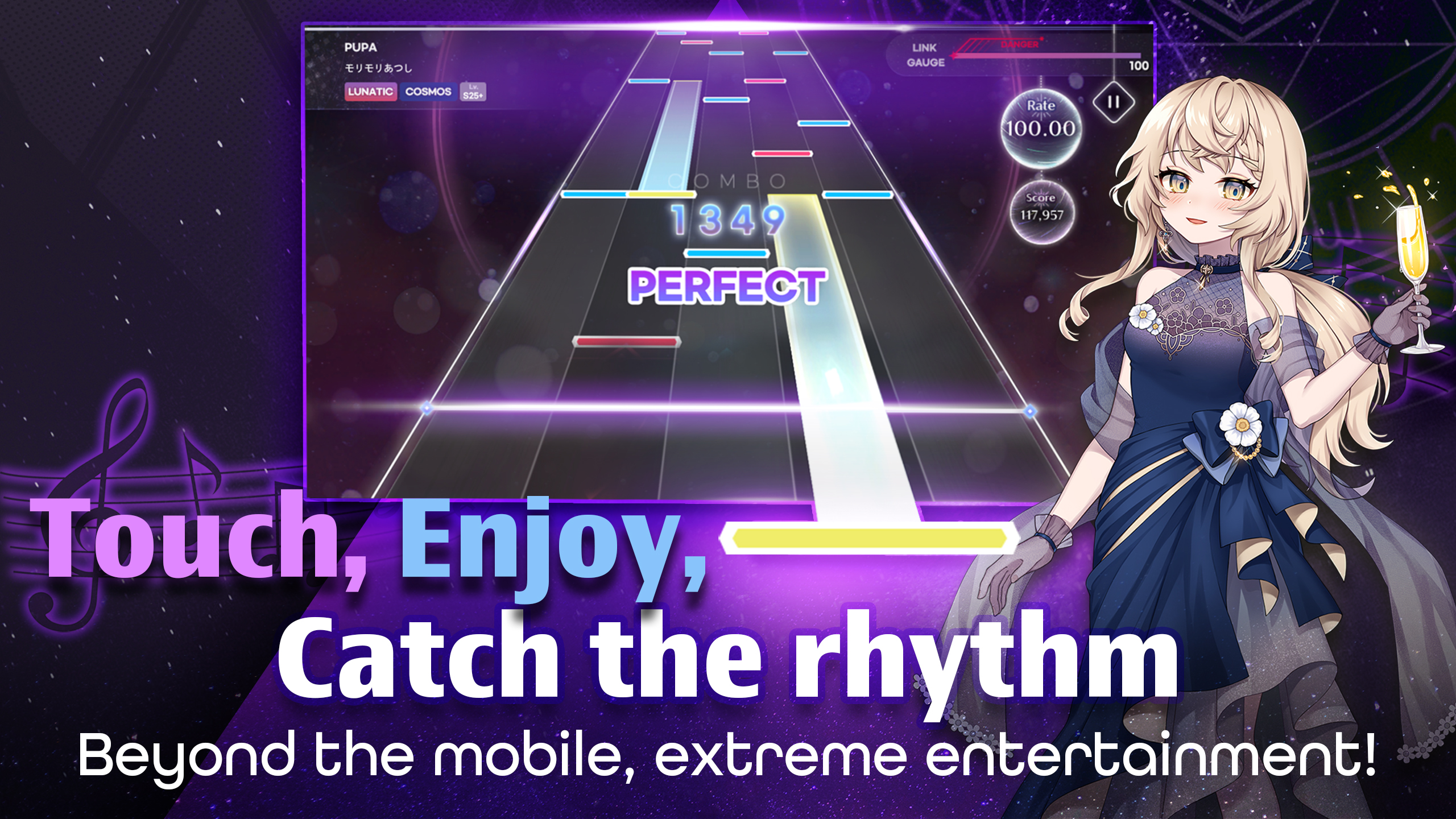 اسکرین شات 3 بازی KALPA - Original Rhythm Game