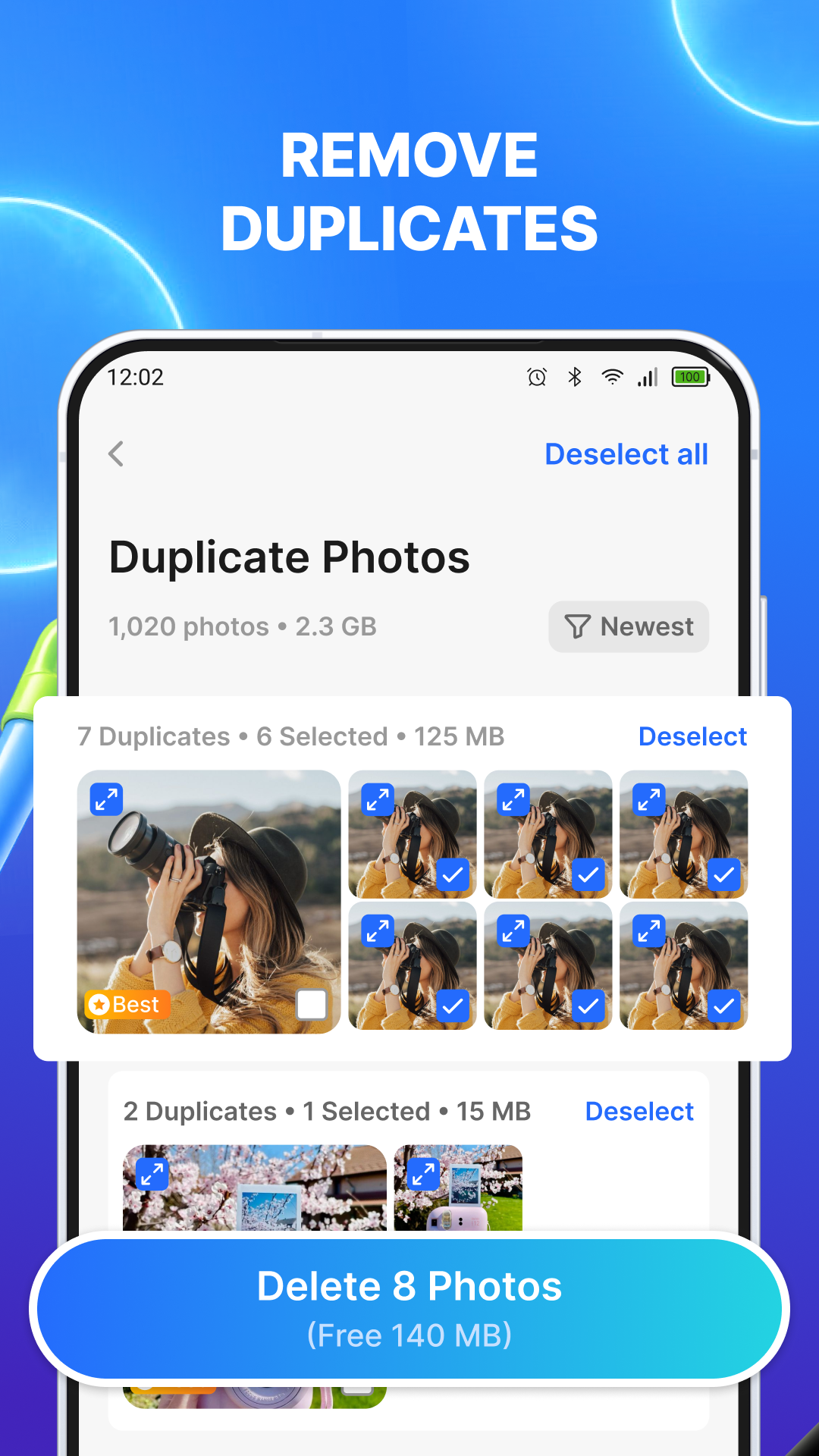 اسکرین شات 3 برنامه AI Cleaner - Storage Cleaner
