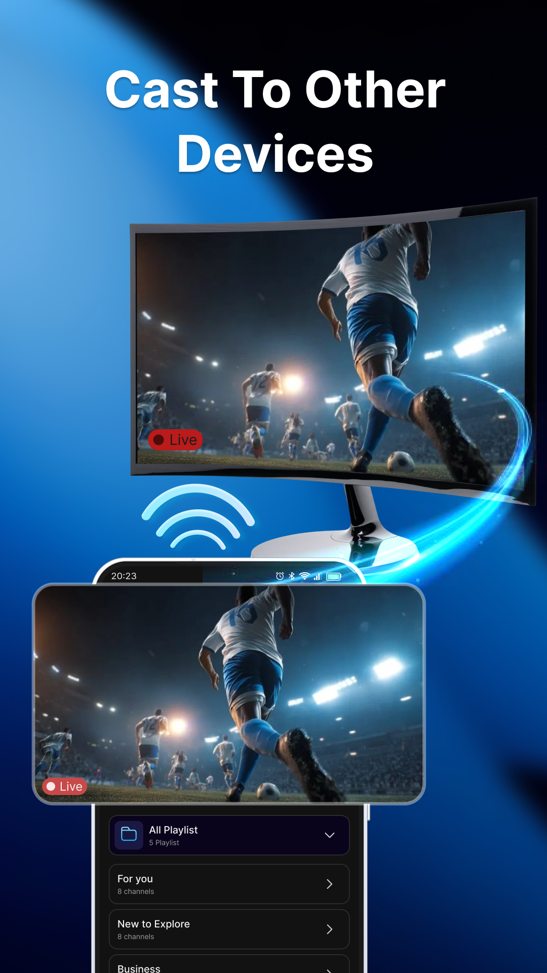 اسکرین شات 6 برنامه IPTV Player - Smart Xtream