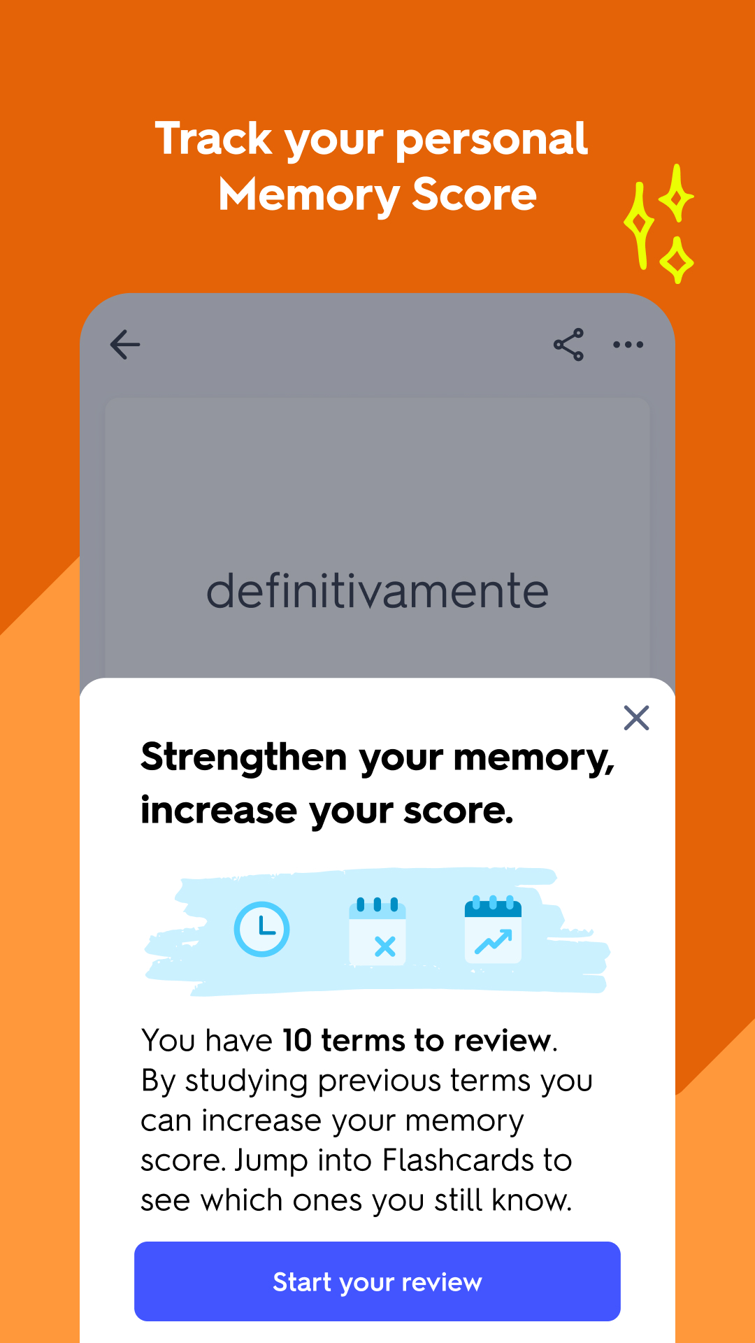 اسکرین شات 4 برنامه Quizlet: Study With Flashcards