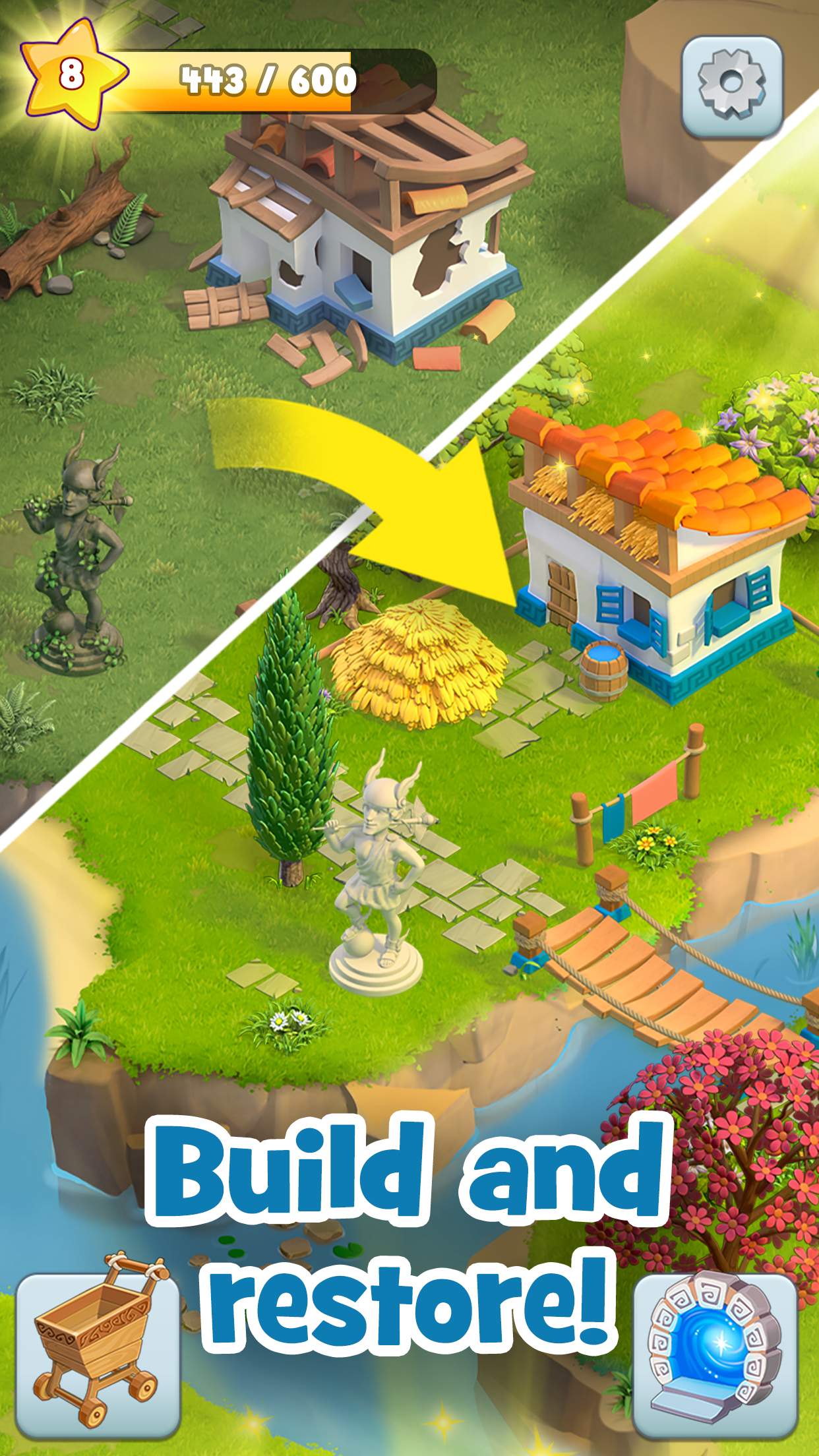 اسکرین شات 4 بازی Land of Legends: Farm games