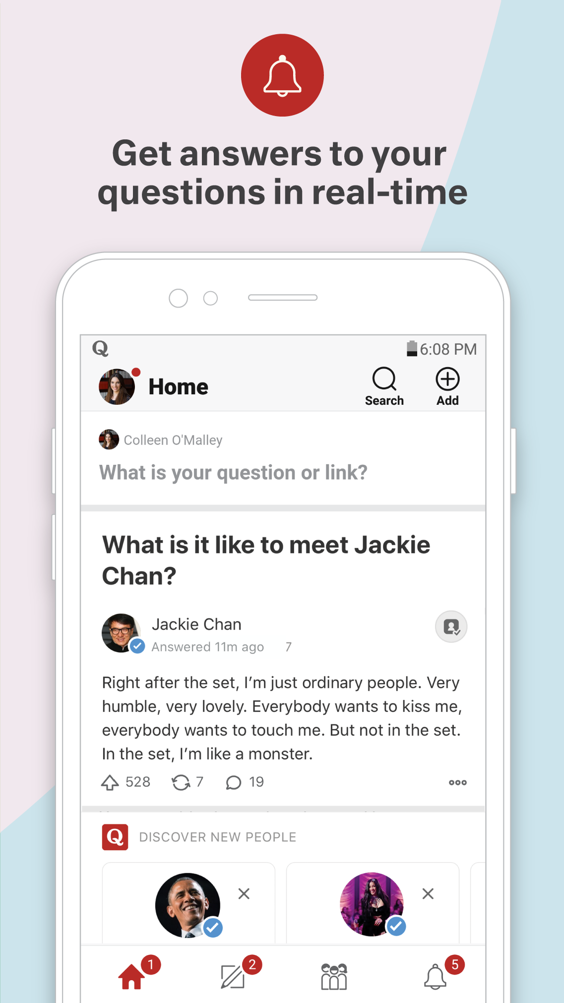 اسکرین شات 5 برنامه Quora: the knowledge platform