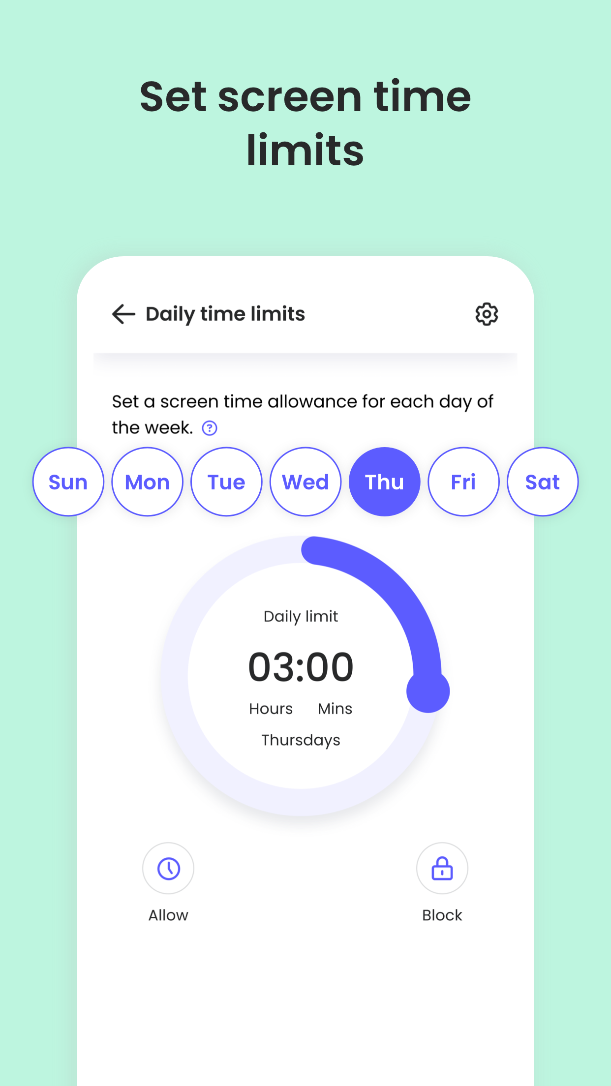 اسکرین شات 2 برنامه Qustodio Parental Control App