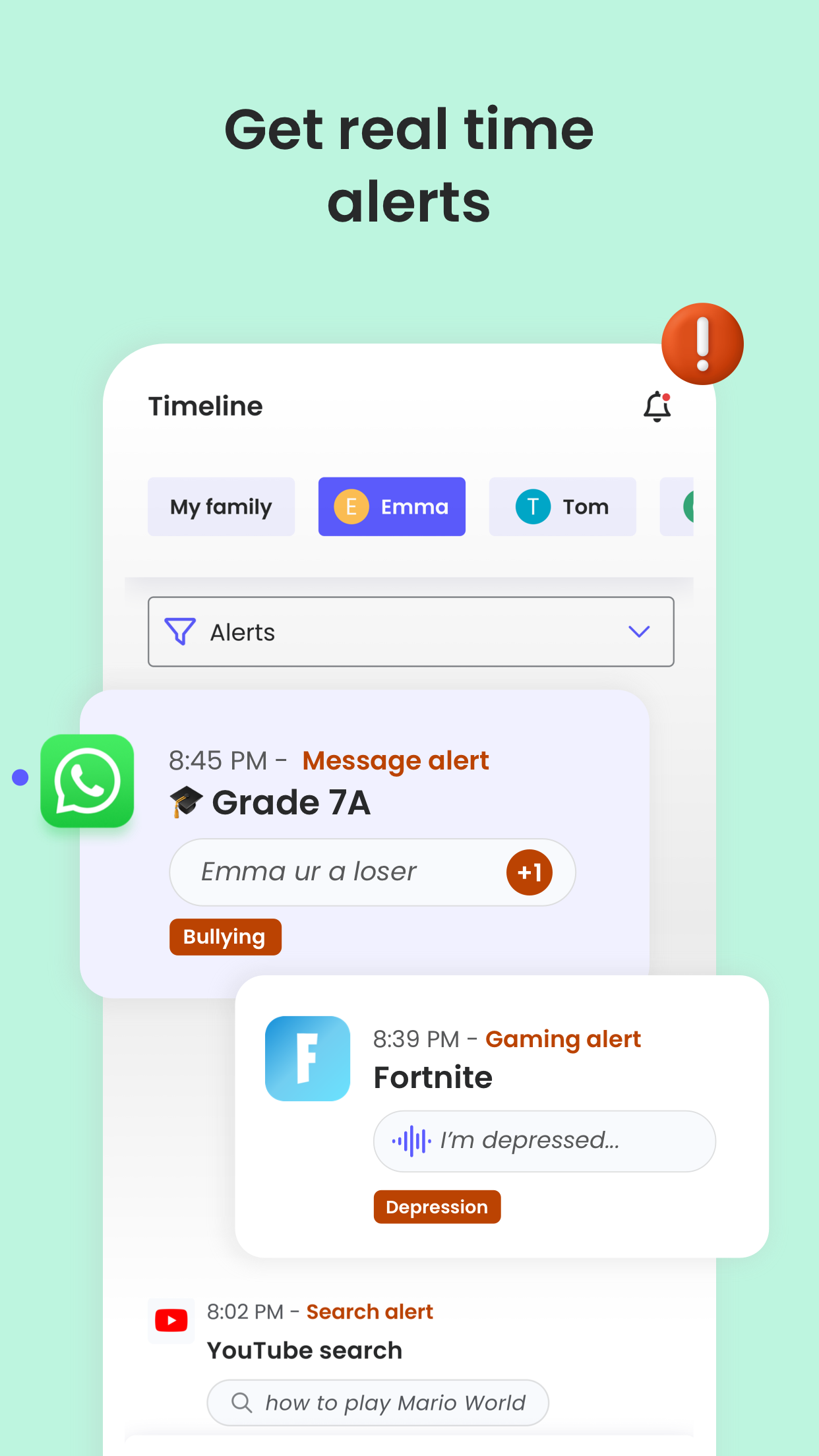 اسکرین شات 5 برنامه Qustodio Parental Control App
