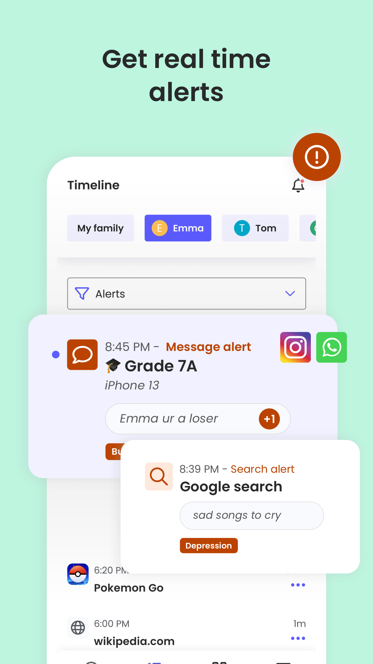 اسکرین شات 5 برنامه Qustodio Parental Control App