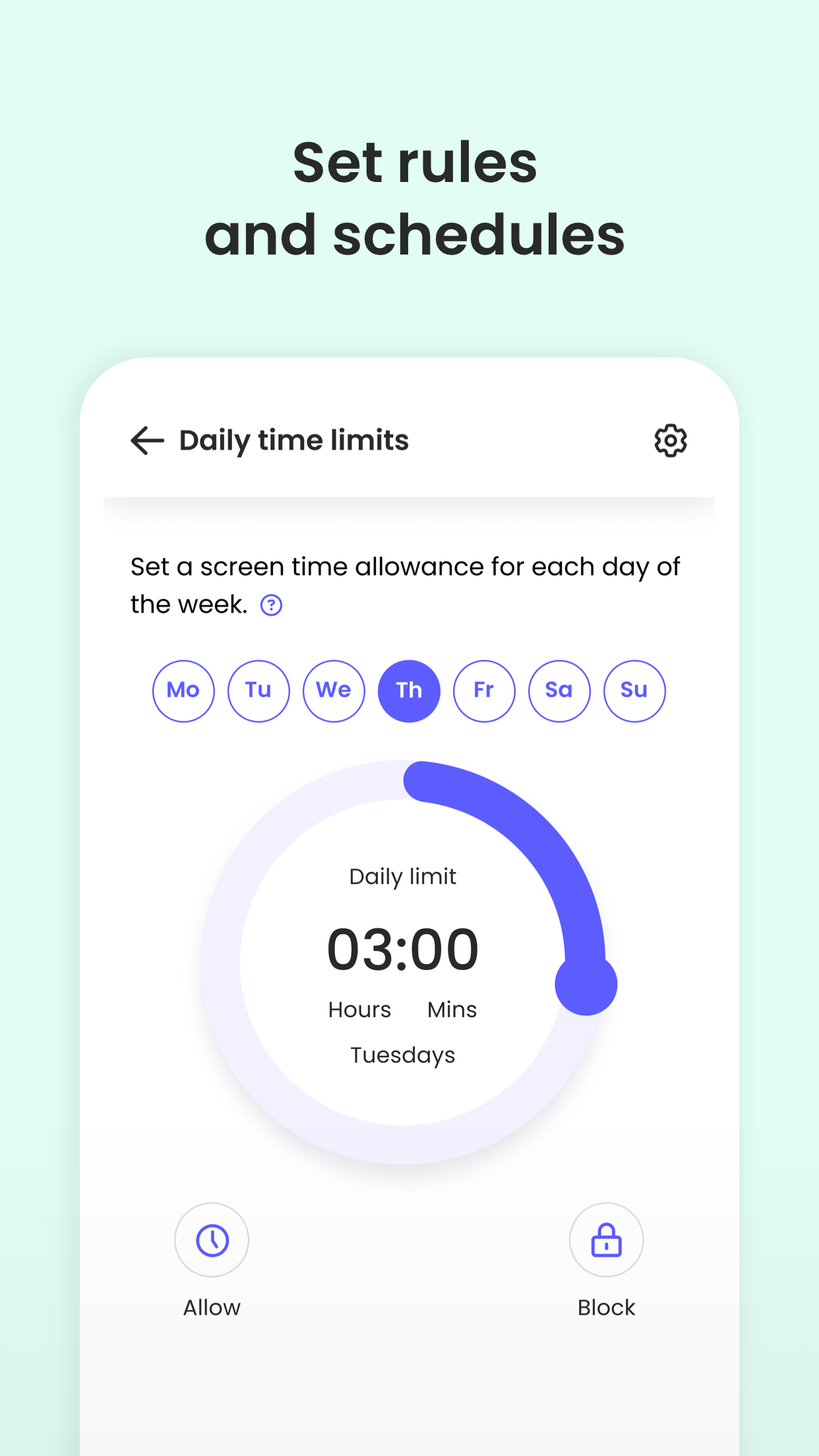 اسکرین شات 7 برنامه Kids App Qustodio