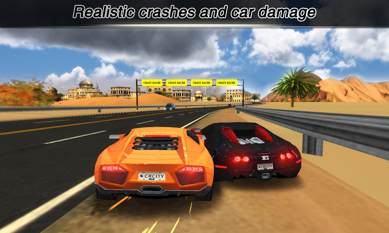 اسکرین شات 3 بازی City Racing Lite