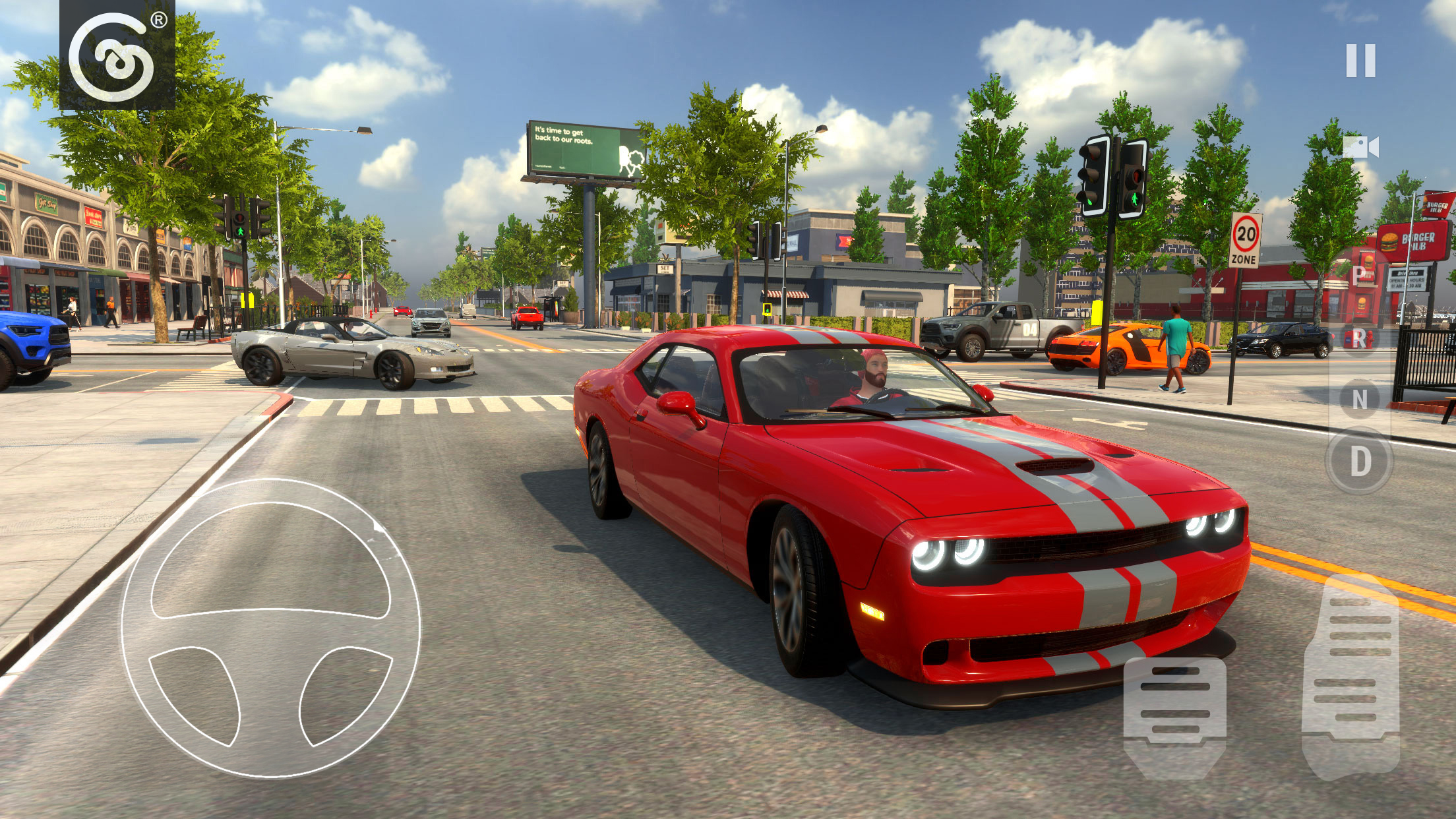 اسکرین شات 6 بازی Car Parking Driving School