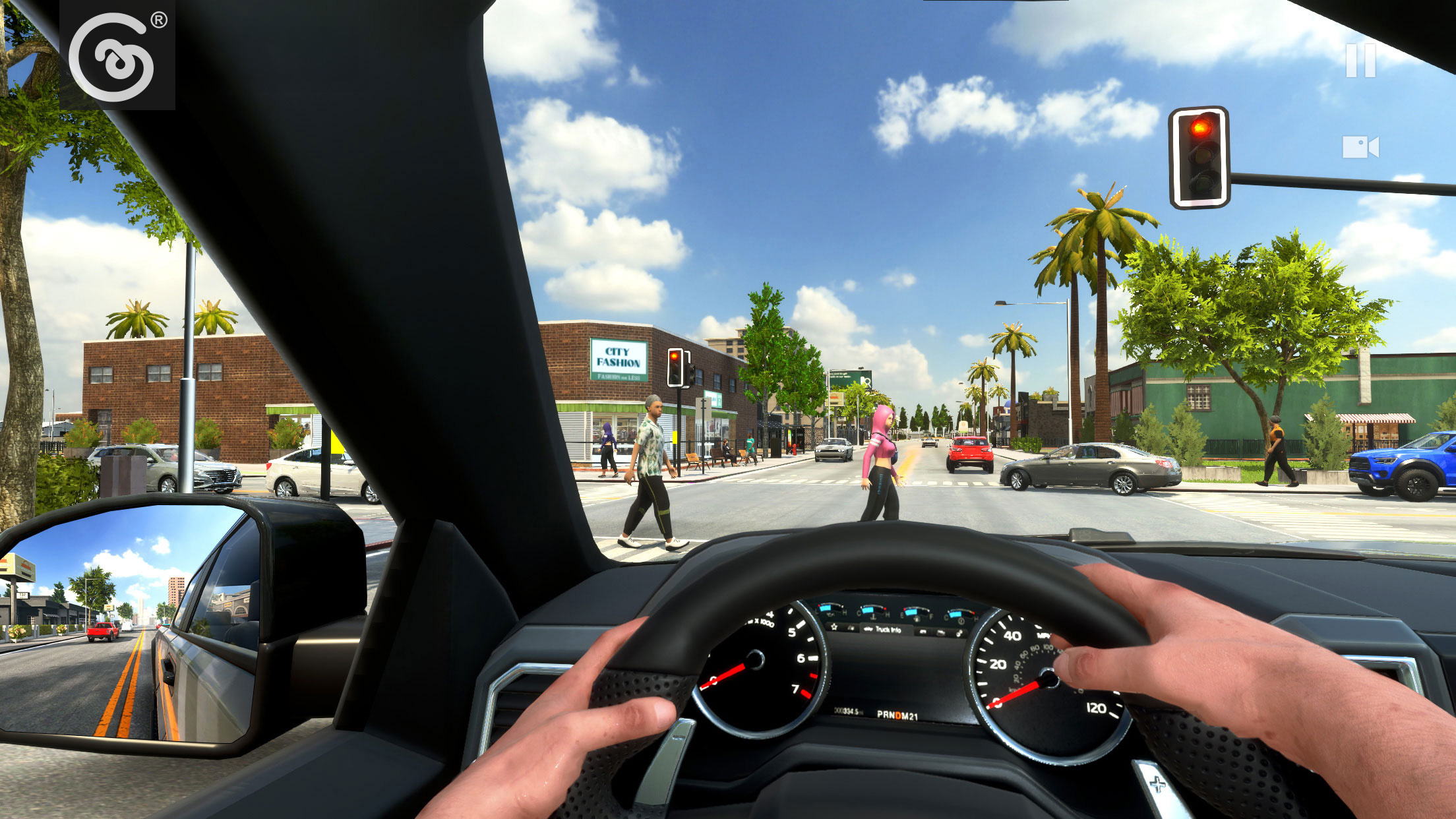 اسکرین شات 3 بازی Car Parking Driving School