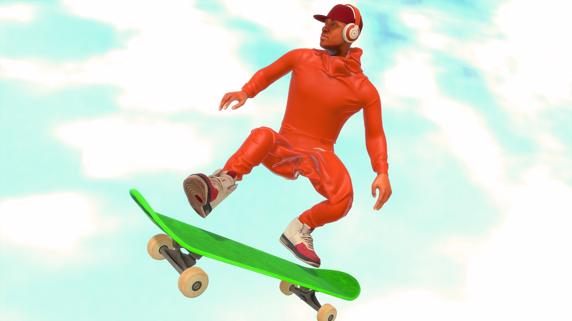 اسکرین شات 5 بازی Flip Skaterboard Game