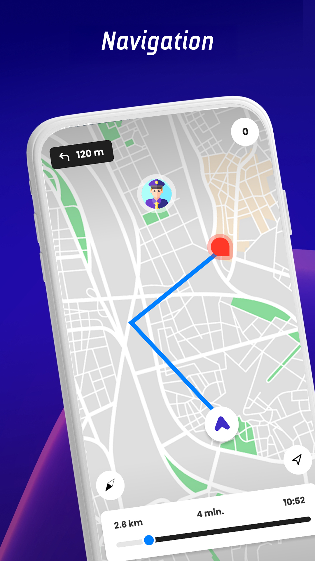 اسکرین شات 7 برنامه Offline Maps, GPS, Speedometer