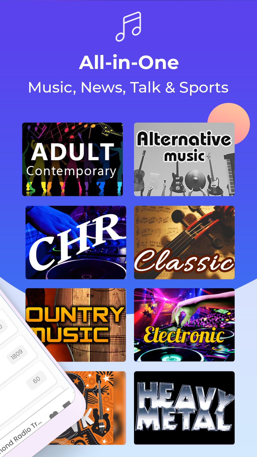 اسکرین شات 2 برنامه Radio FM