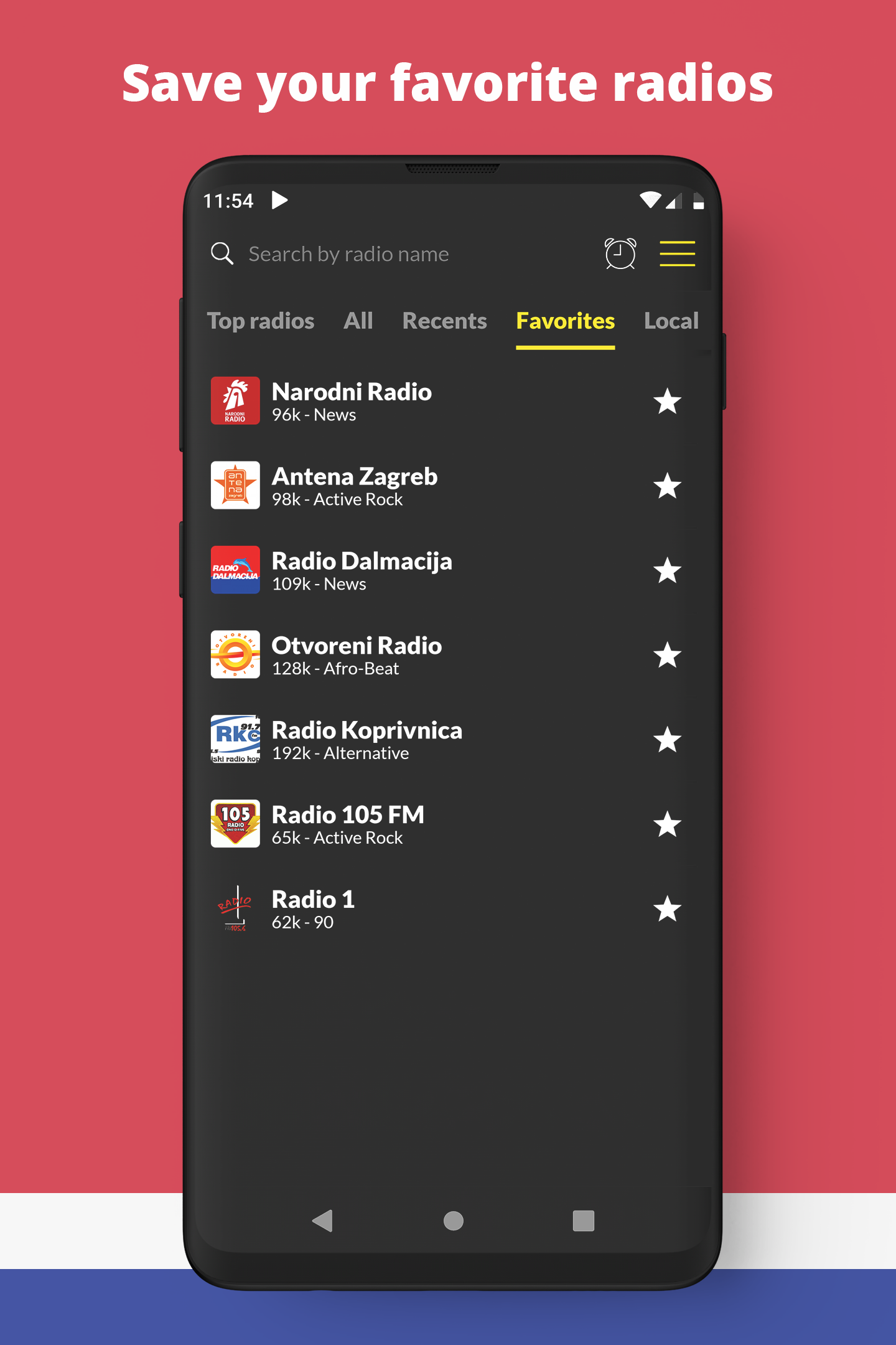 اسکرین شات 3 برنامه Radio Croatia FM online