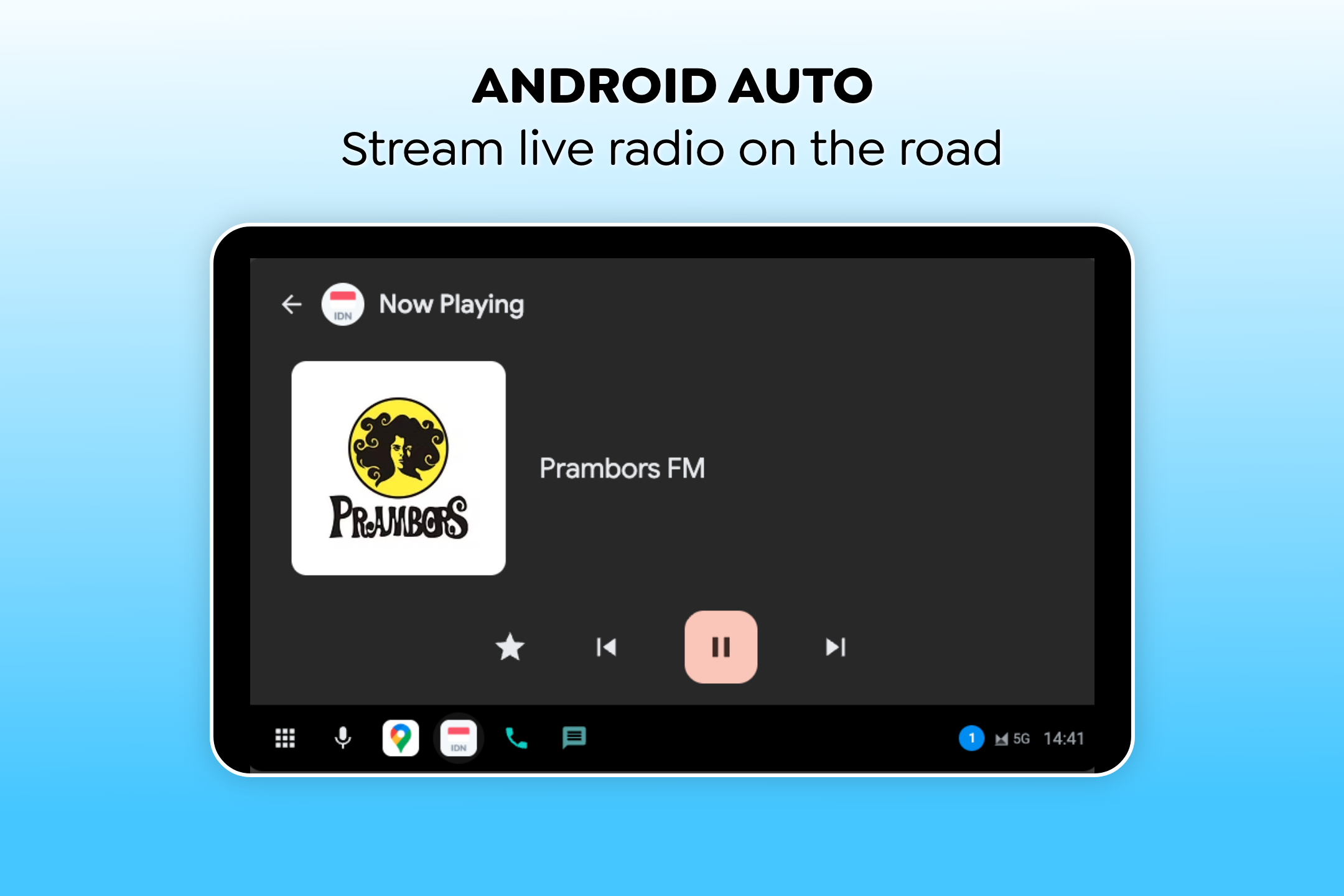 اسکرین شات 8 برنامه Radio Indonesia - Live FM & AM